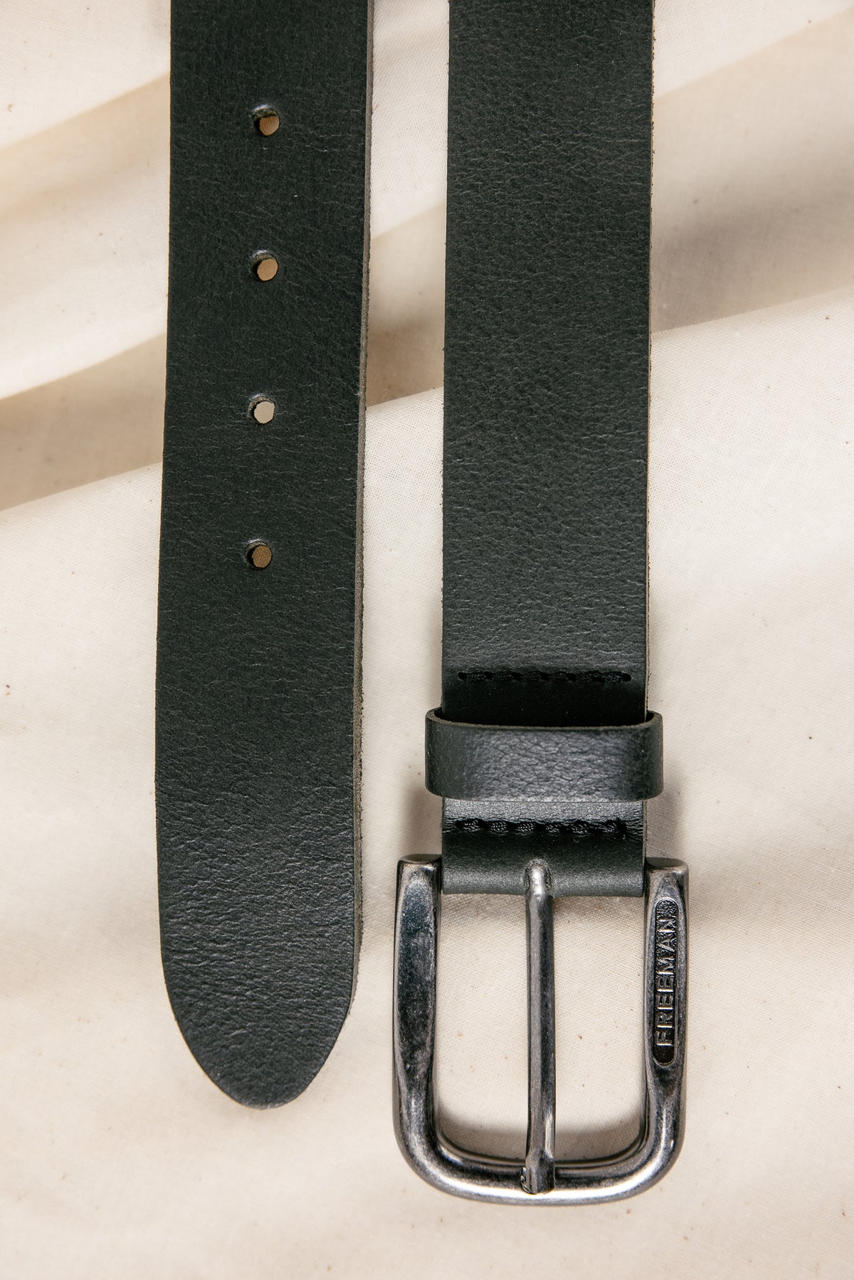 

Ledergürtel Herren Tiberius black | Freeman T. Porter