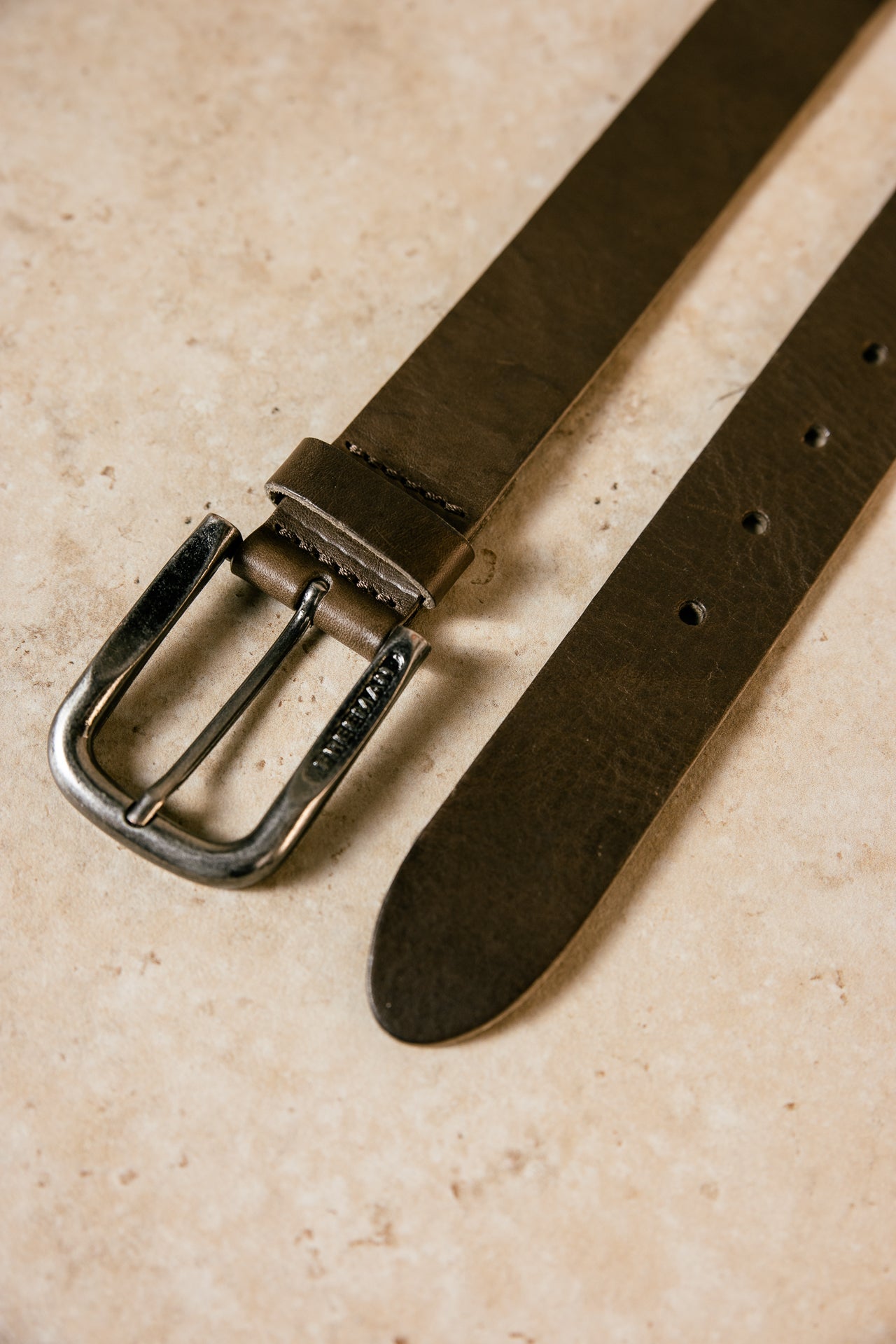 

Ceinture en cuir Homme Tiberius dark brown | Freeman T. Porter