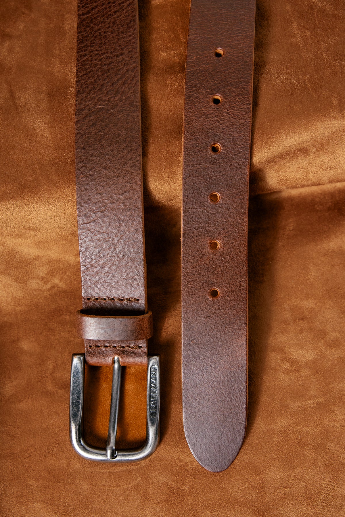 

Ledergürtel Herren Tiberius brown | Freeman T. Porter