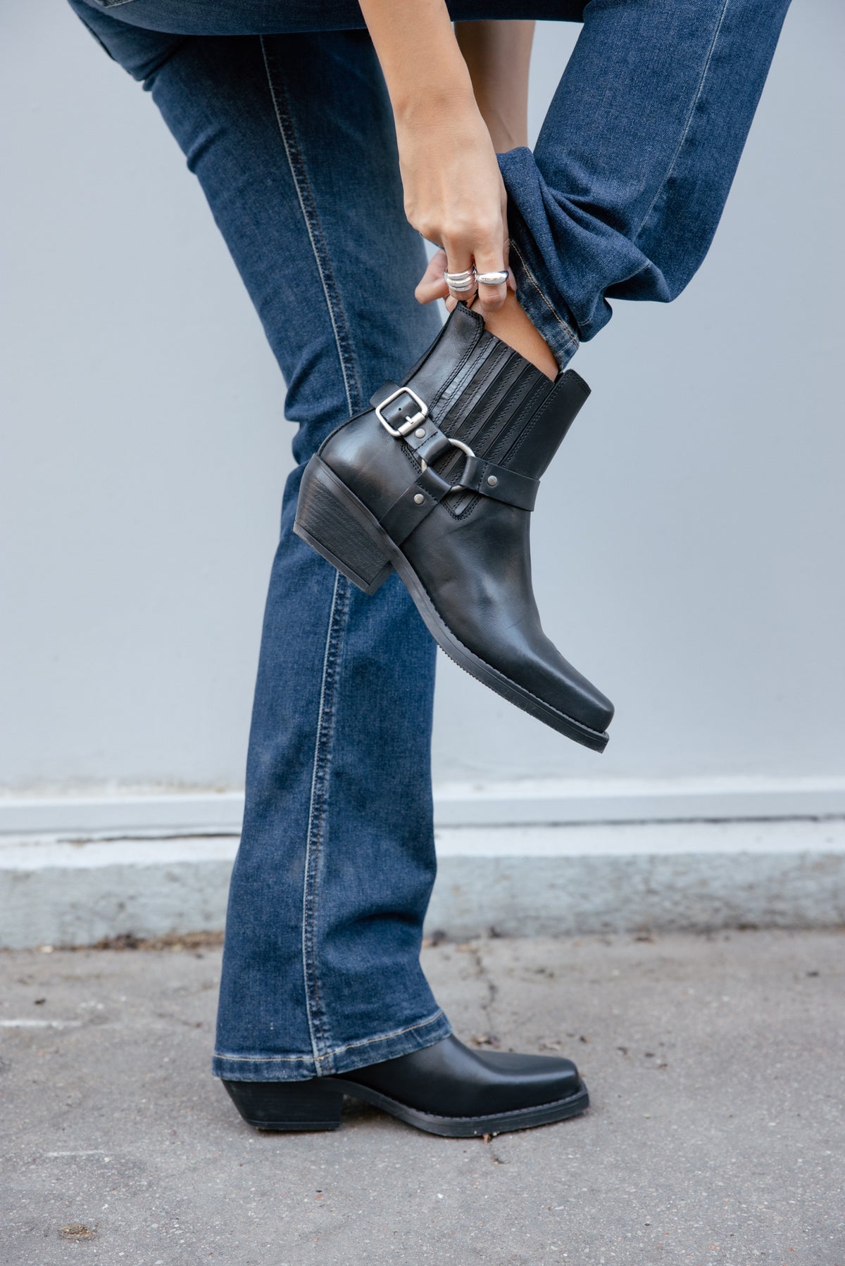 

Botins Mulher Kaolina Suede black | Freeman T. Porter