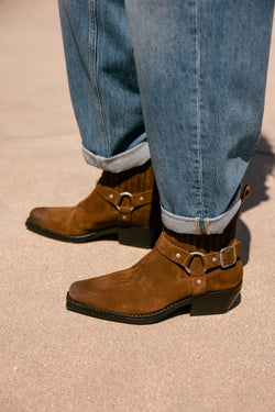 

Bottines Femme Kaolina Suede brown | Freeman T. Porter