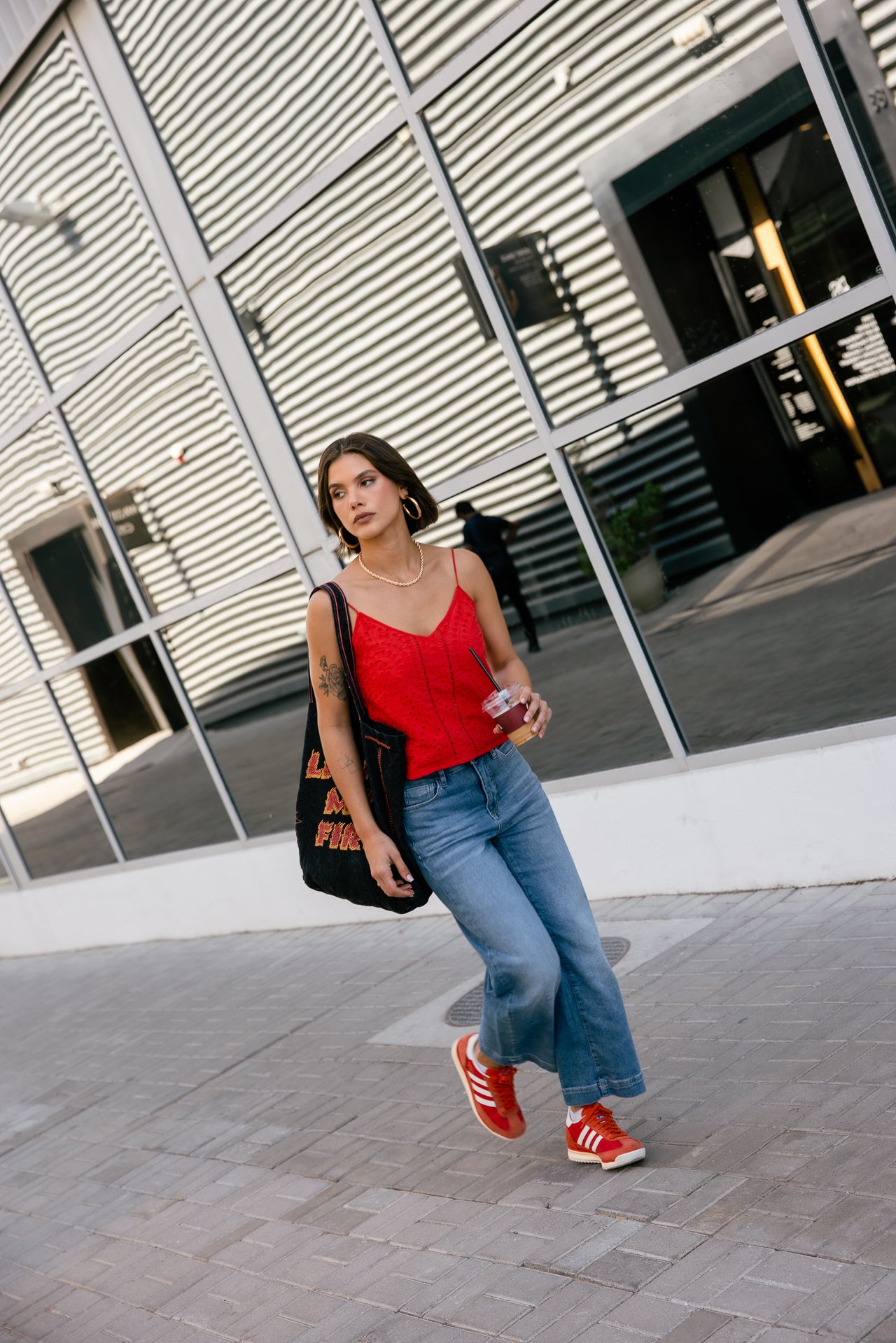 

Tote bag Men Linnick Light My Fire Denim black | Freeman T. Porter