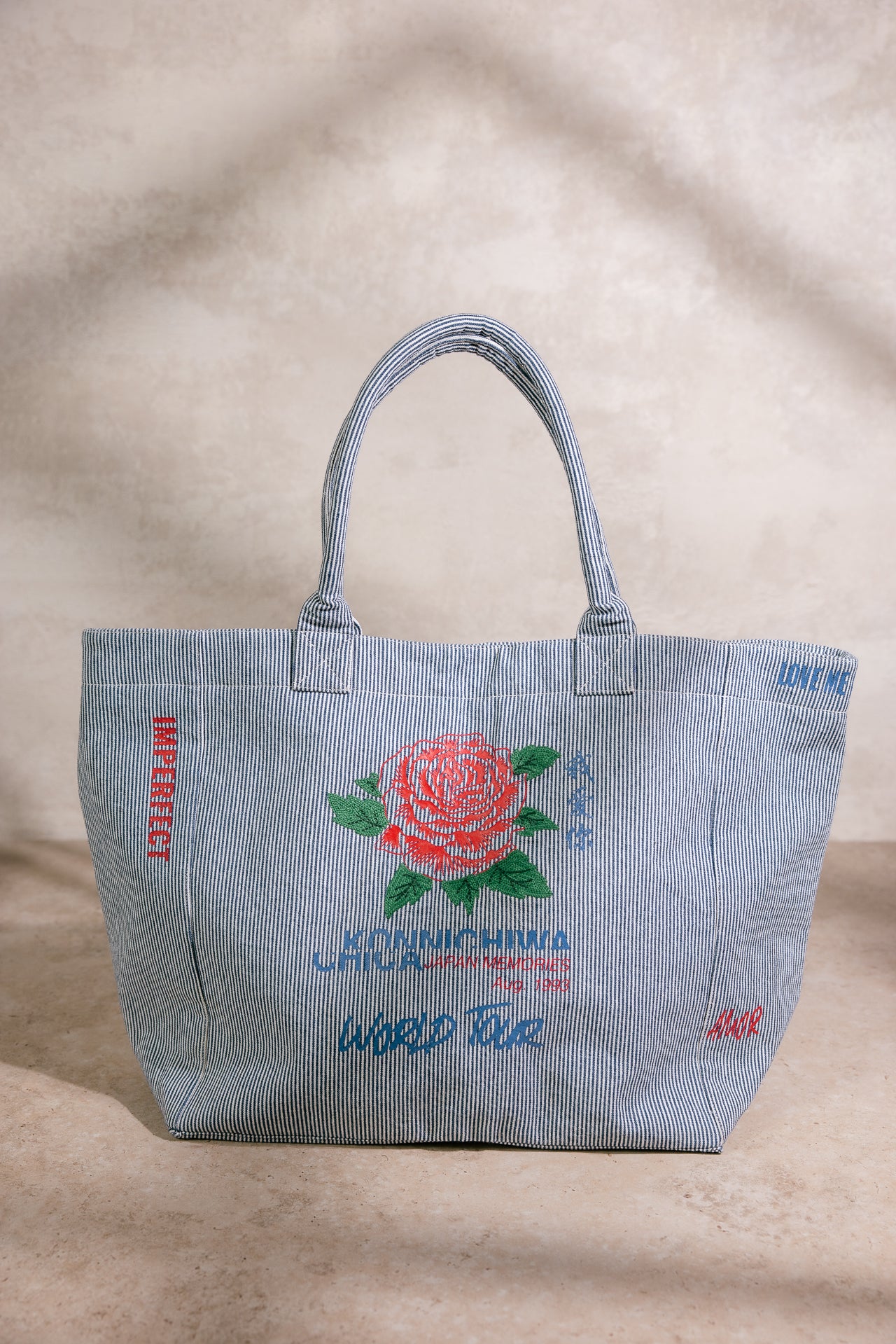 

Cabas Femme Lixy Stripes & Roses original | Freeman T. Porter