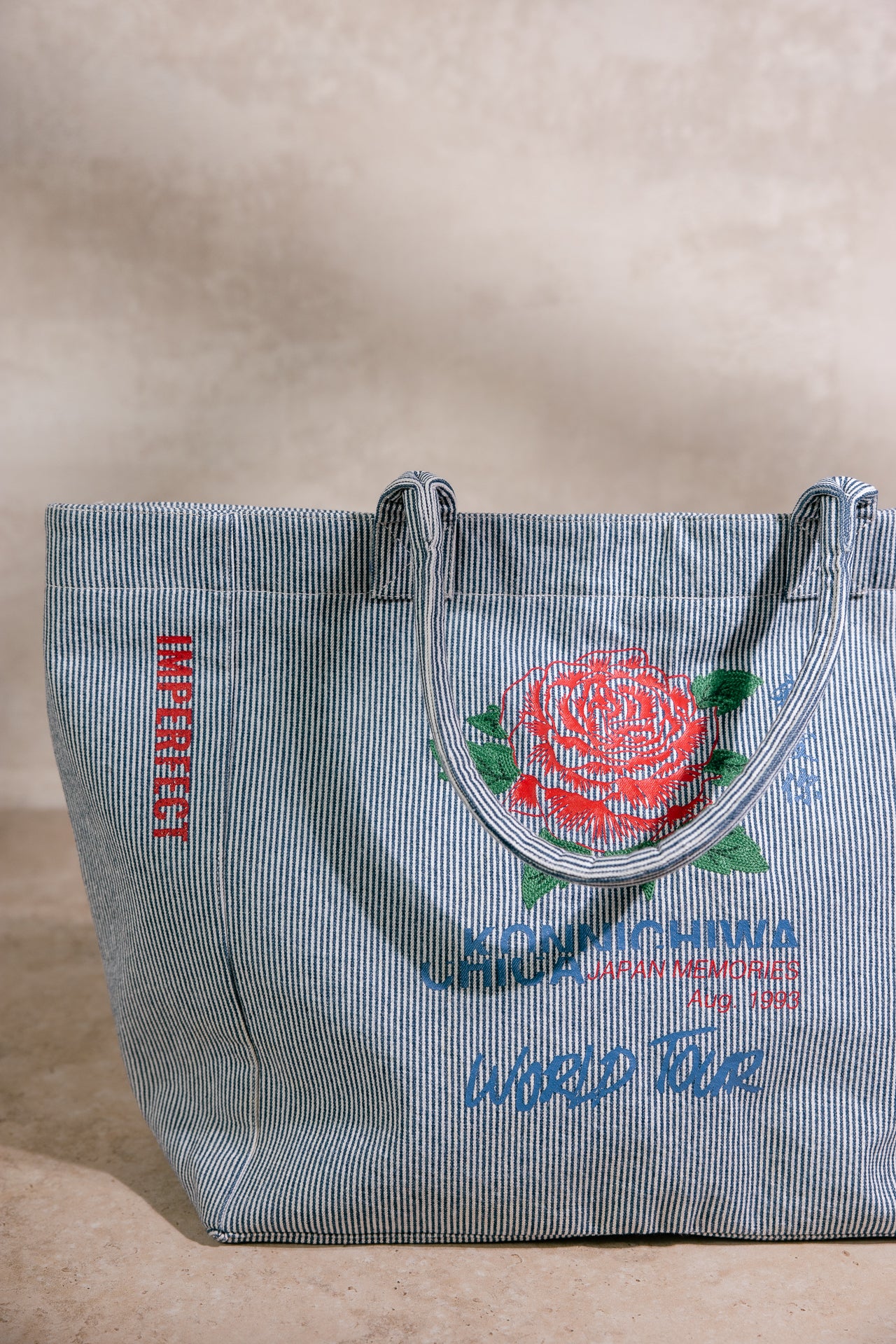 

Cabas Femme Lixy Stripes & Roses original | Freeman T. Porter