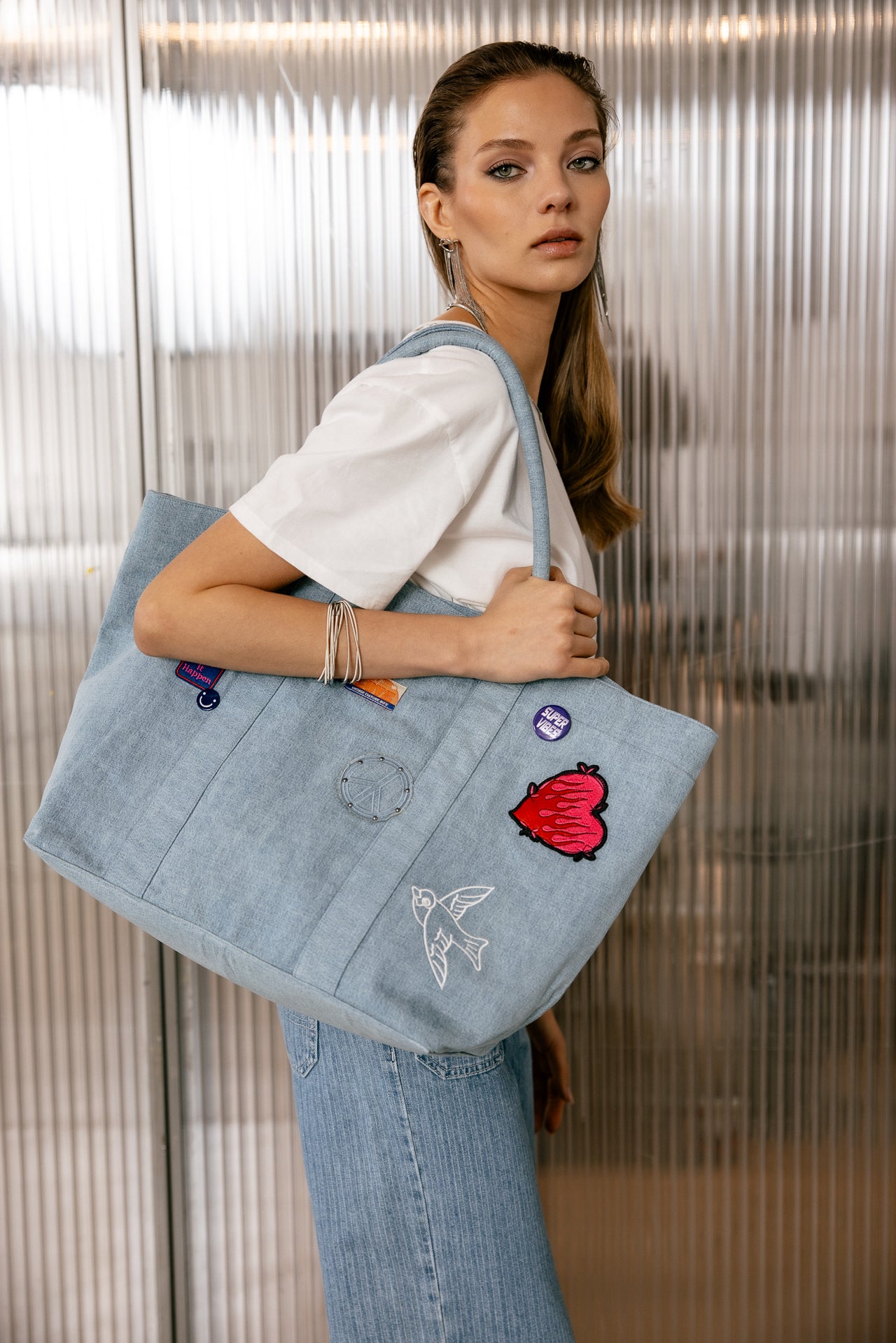 

Cabas Femme Lixya Denim original | Freeman T. Porter