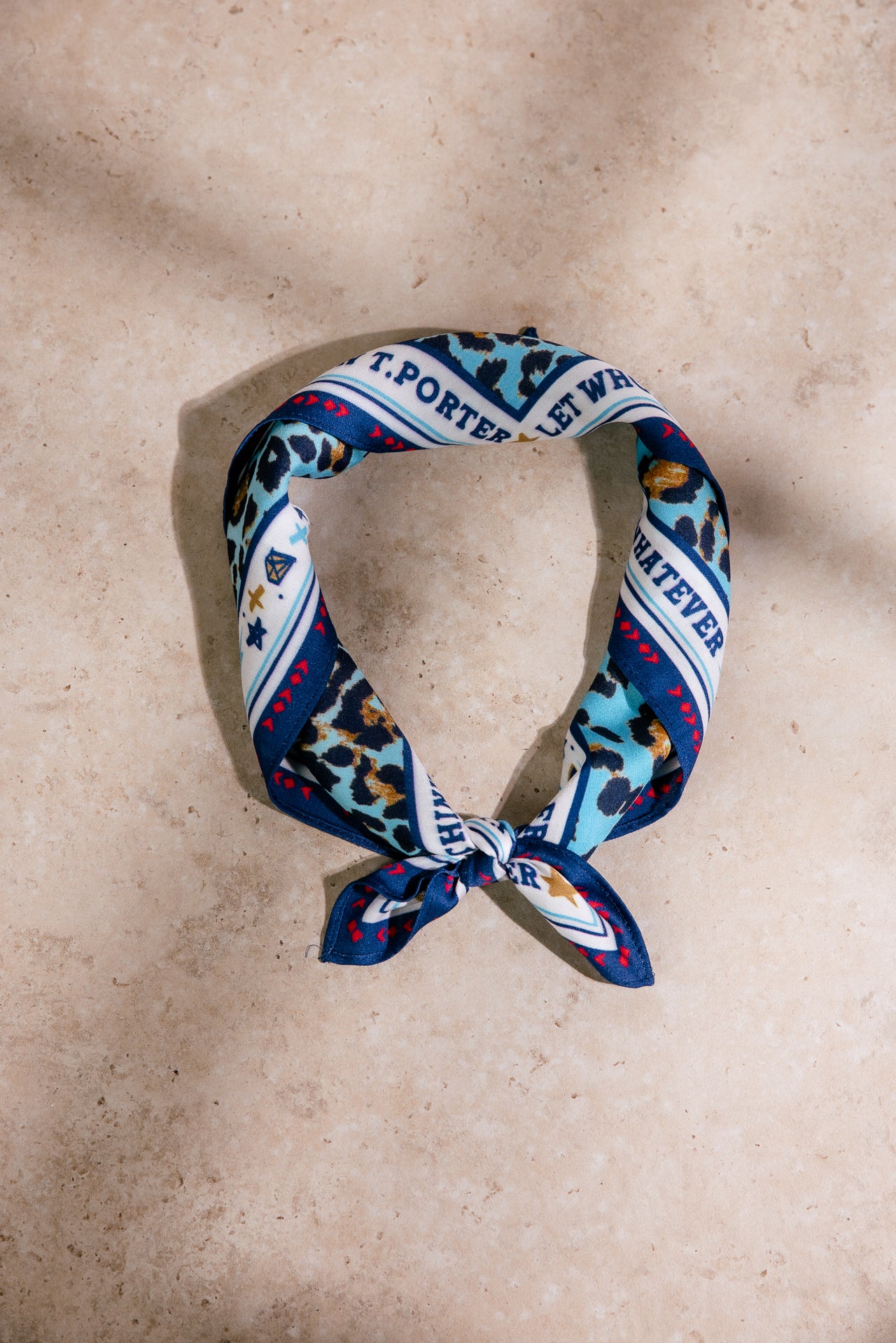 

Foulard Femme Folka Cool Babes Small blue | Freeman T. Porter