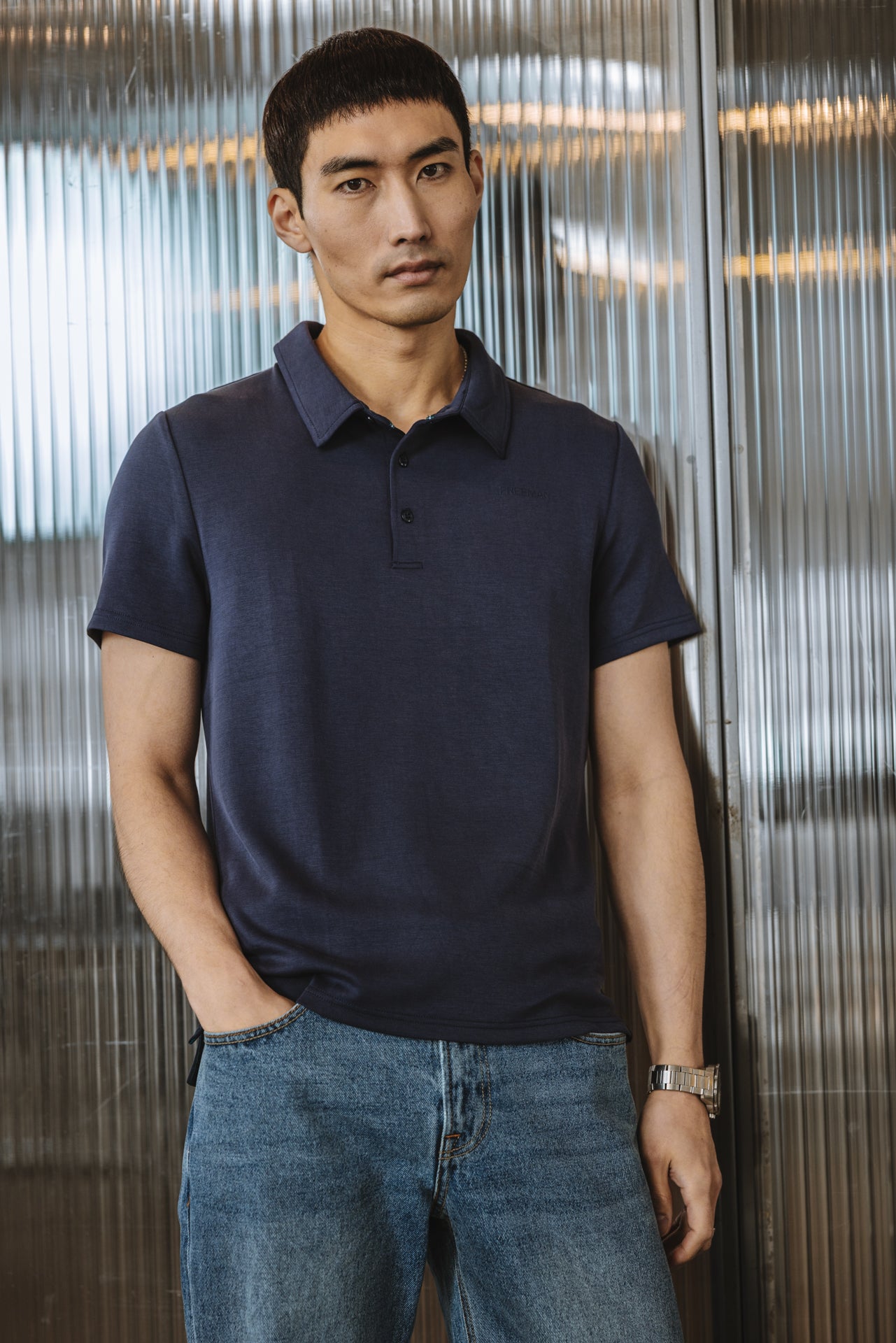 

Polo Men Tadley Nep indigo | Freeman T. Porter