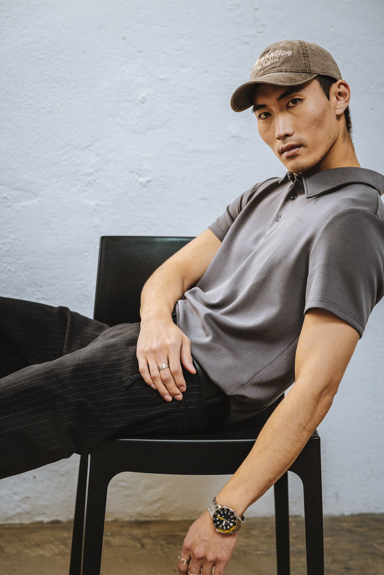 

Polo Men Tadley Nep grey | Freeman T. Porter