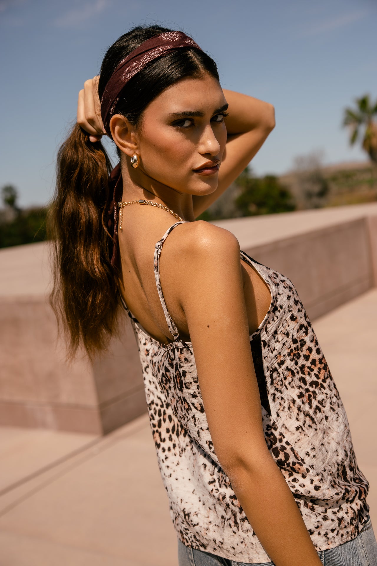 Daliane Leo Bleached lace camisole, off white | Freeman T. Porter