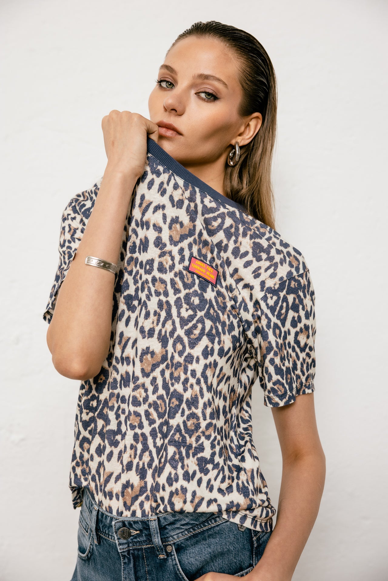 

T-shirt imprimé Femme Suria Leo Shine natural | Freeman T. Porter