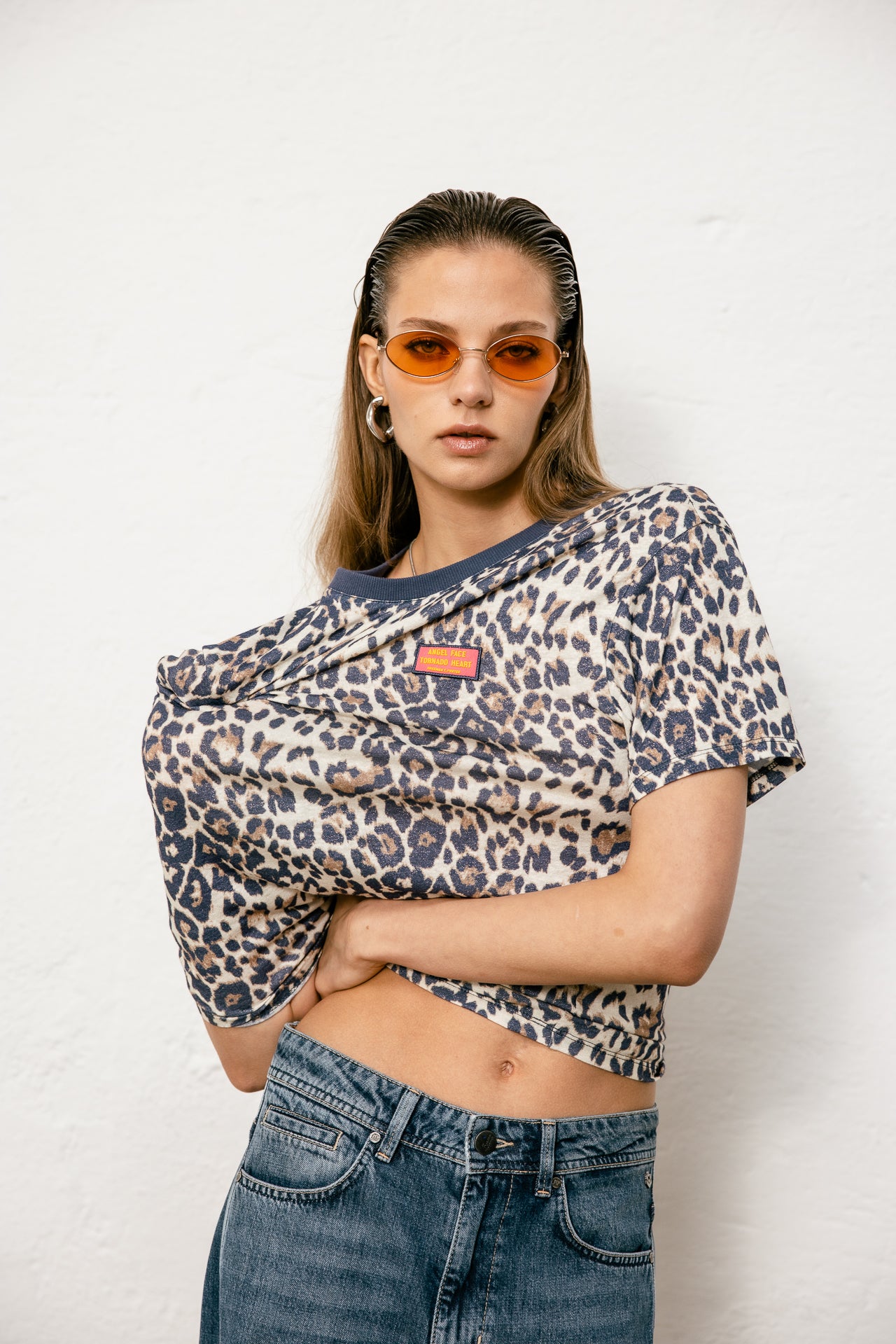 

T-shirt imprimé Femme Suria Leo Shine natural | Freeman T. Porter