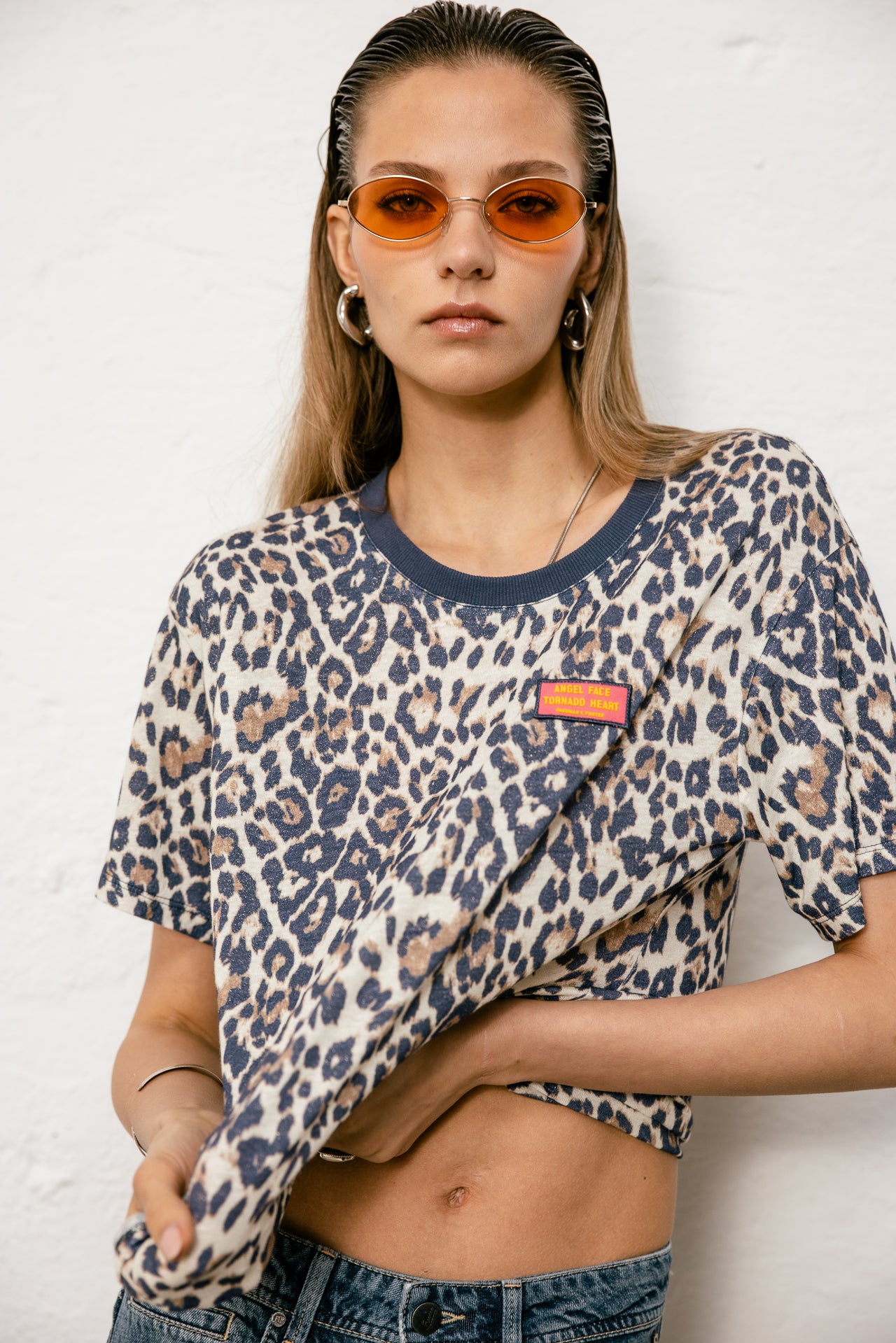 

T-shirt imprimé Femme Suria Leo Shine natural | Freeman T. Porter