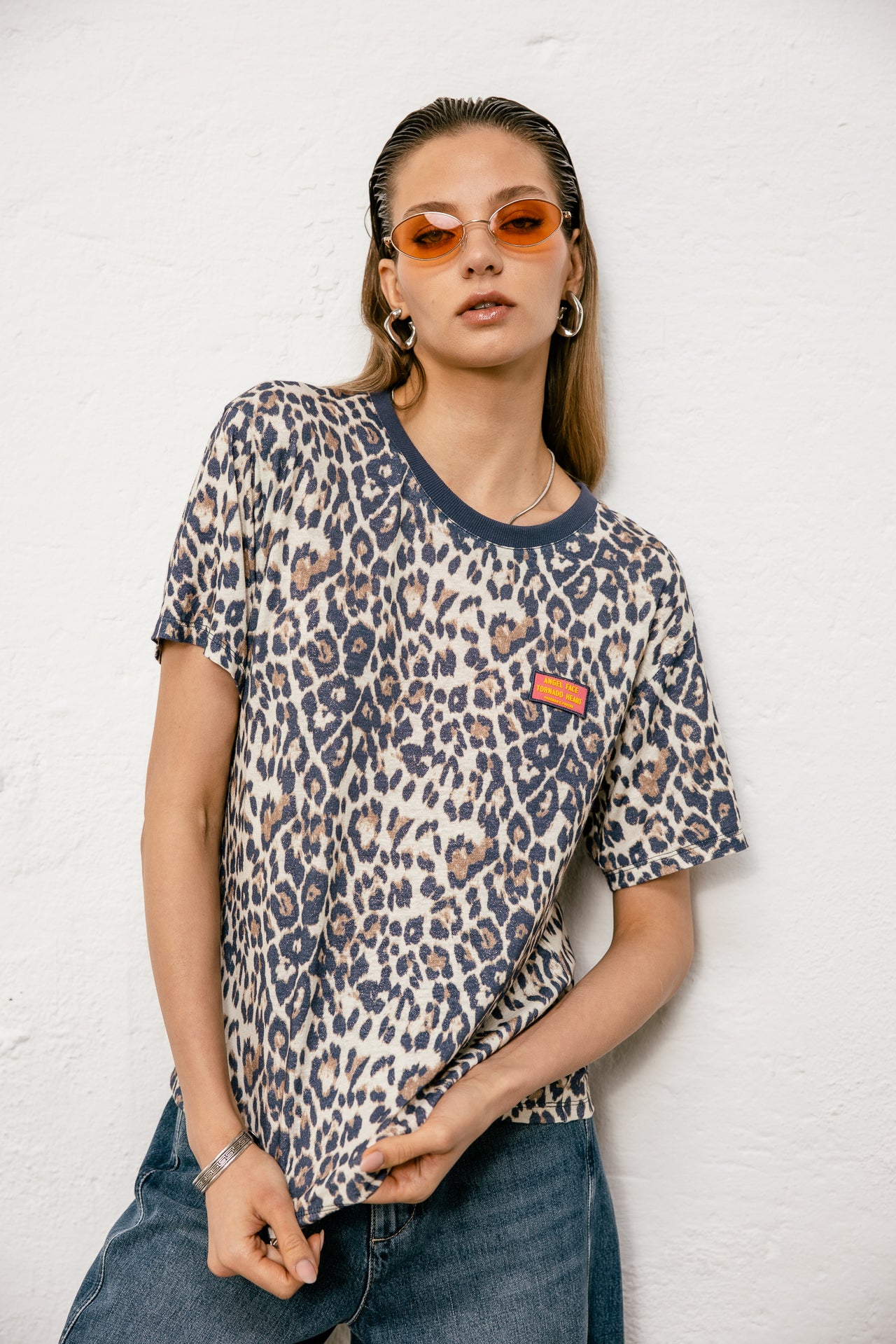 

T-shirt imprimé Femme Suria Leo Shine natural | Freeman T. Porter