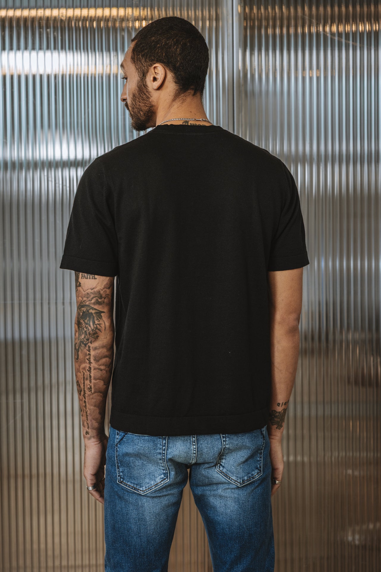 

T-shirt coupe droite Homme Octave Argos moonless night | Freeman T. Porter