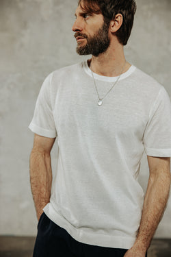 

T-shirt coupe droite Homme Octave Argos egret | Freeman T. Porter