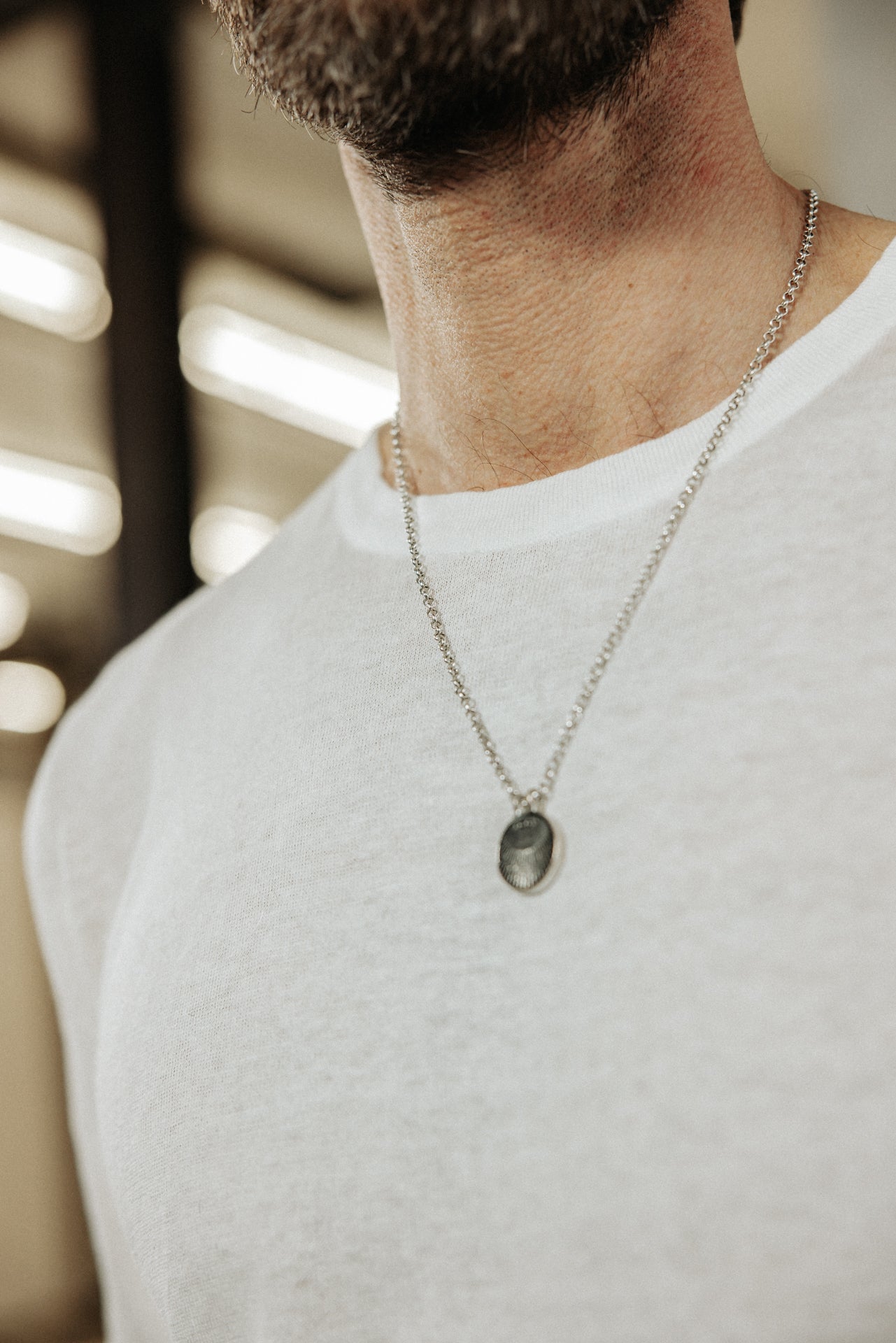 
              

Straight fit T-shirt Men Octave Argos egret | Freeman T. Porter
            