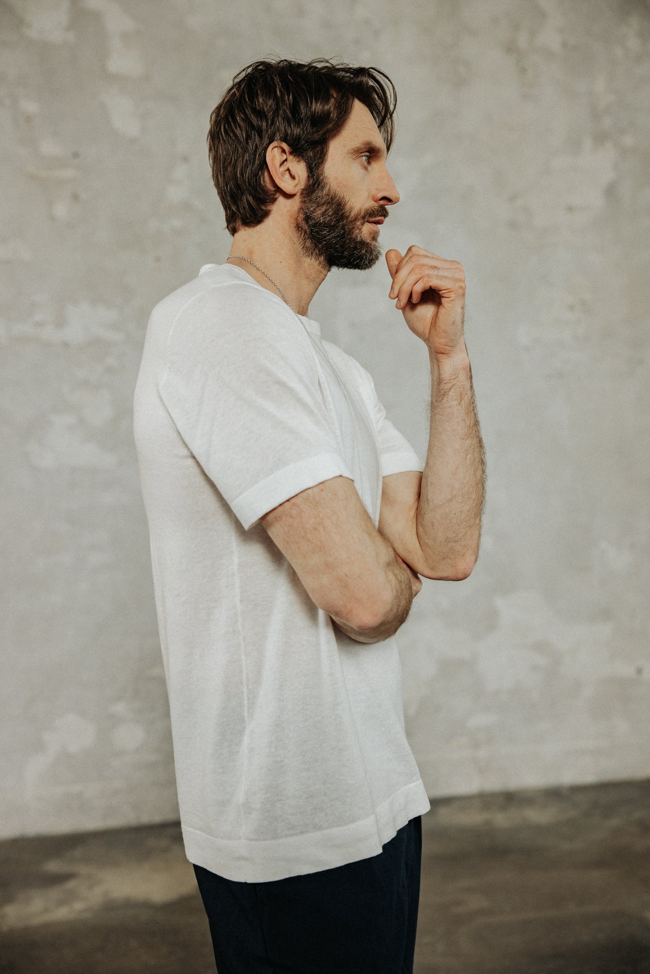 

Straight fit T-shirt Men Octave Argos egret | Freeman T. Porter