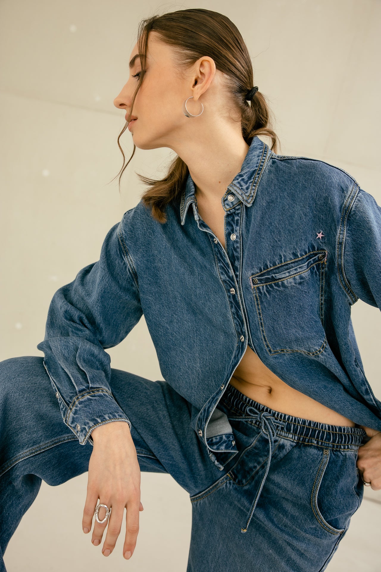 
              

Chemise ample Femme Chella Denim winner med | Freeman T. Porter
            