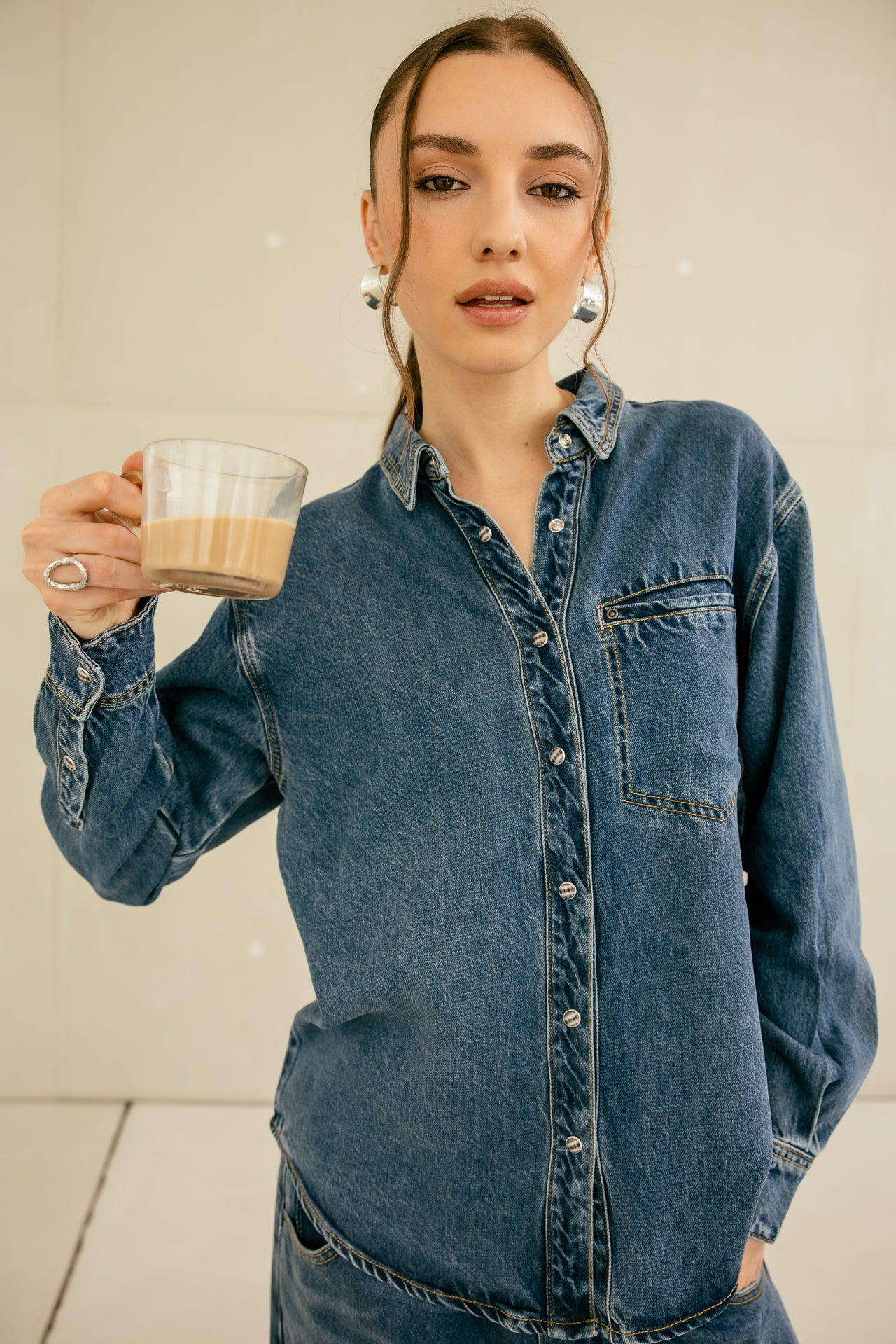   
            

Chemise ample Femme Chella Denim winner med | Freeman T. Porter
          