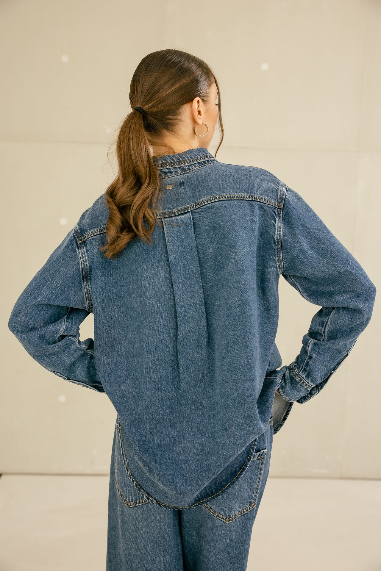 

Chemise ample Femme Chella Denim winner med | Freeman T. Porter