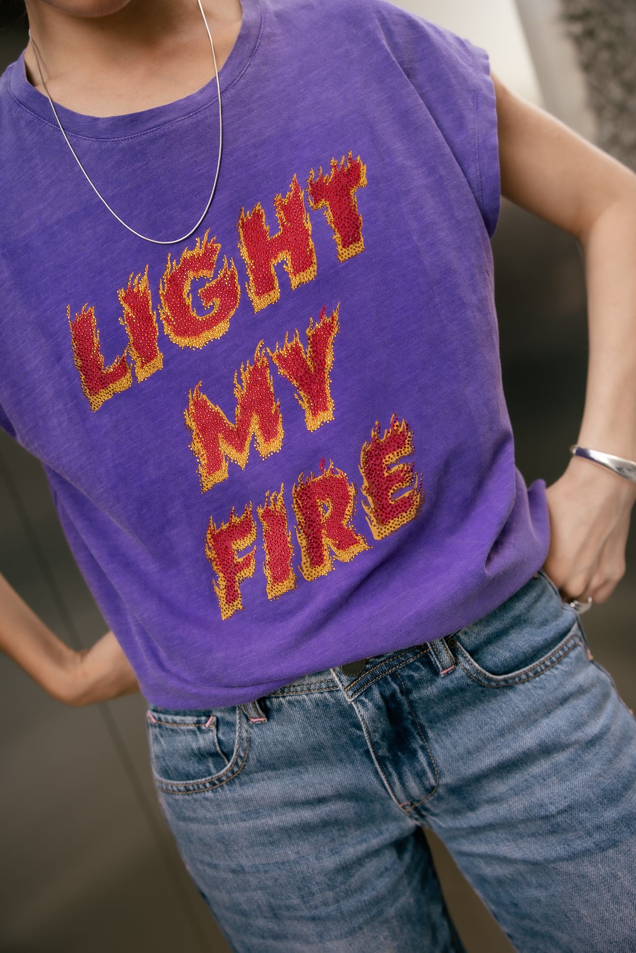 
              

T-shirt imprimé Femme Tarik Light purple | Freeman T. Porter
            