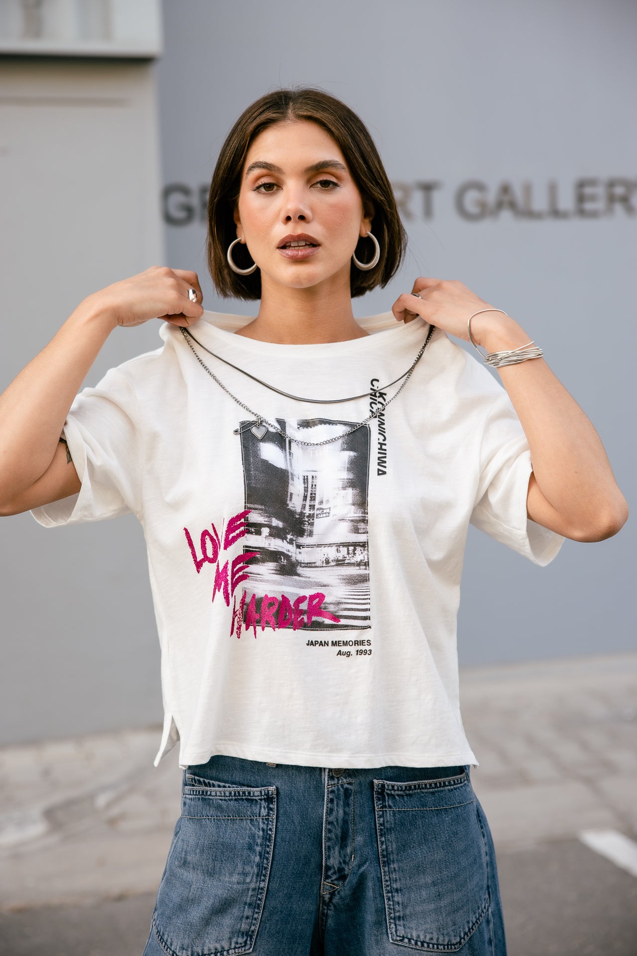   
            

T-shirt imprimé Femme Trade Konnichiwa white | Freeman T. Porter
          