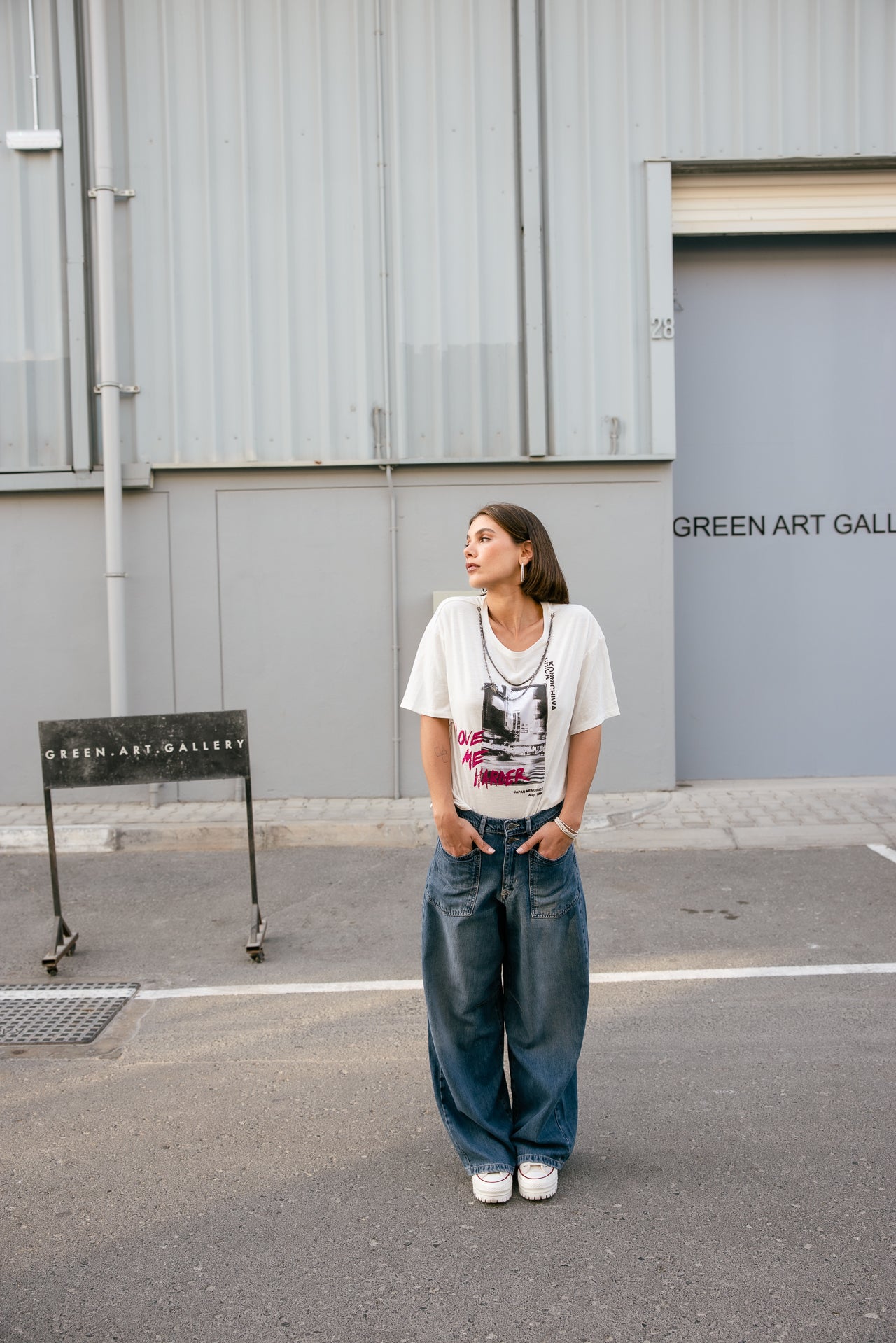 

T-shirt imprimé Femme Trade Konnichiwa white | Freeman T. Porter