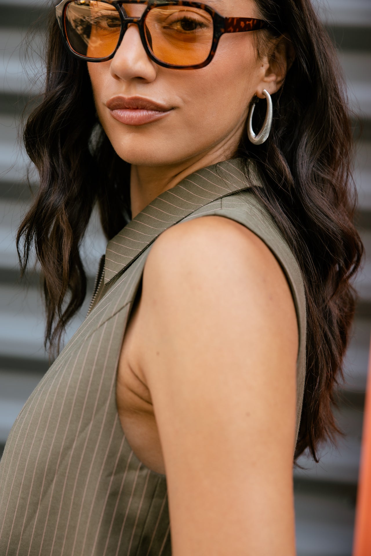 

Top con cremallera Mujer Marla Dragolo martini olive | Freeman T. Porter