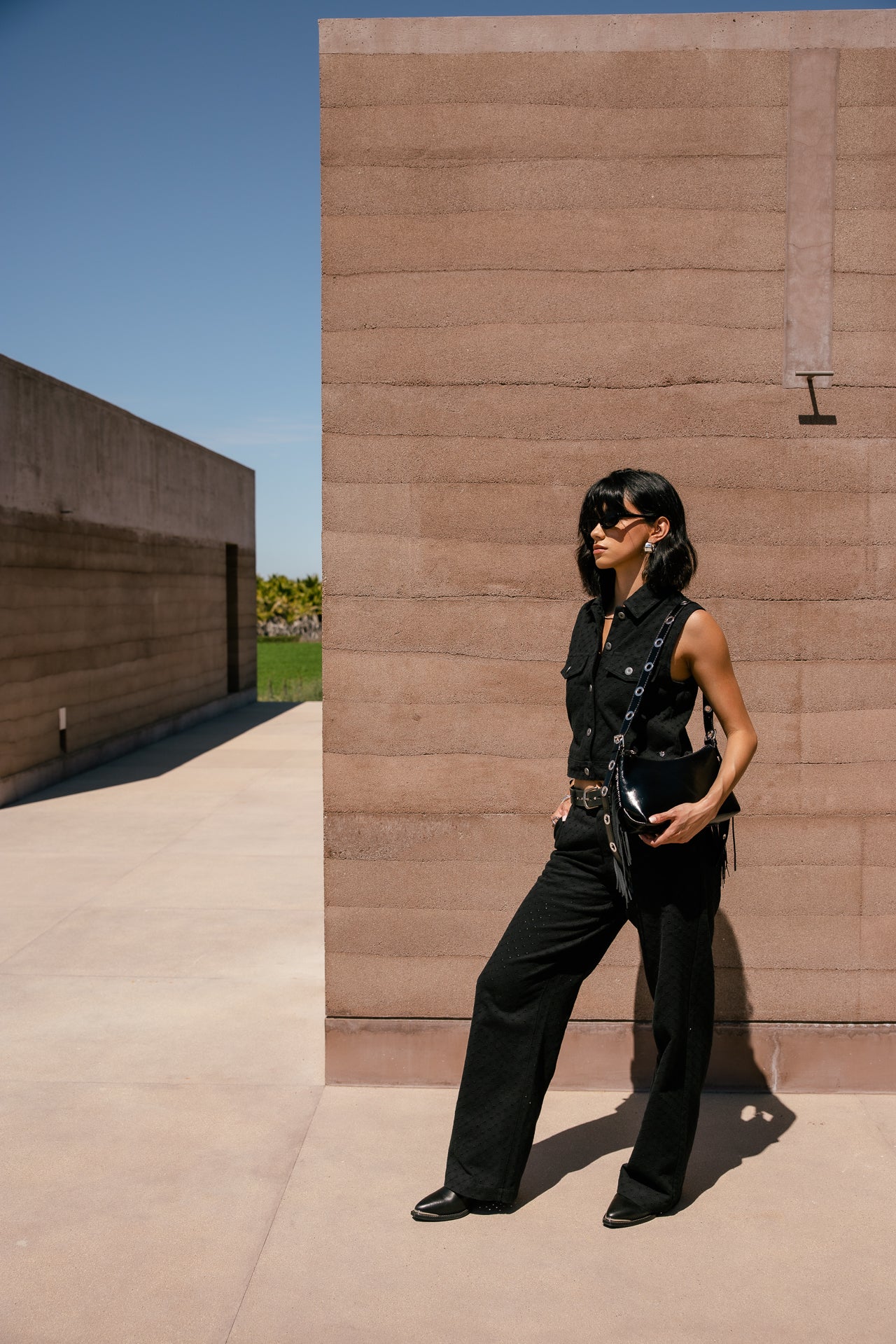 

Top court sans manche Femme Meira Beatnik black | Freeman T. Porter