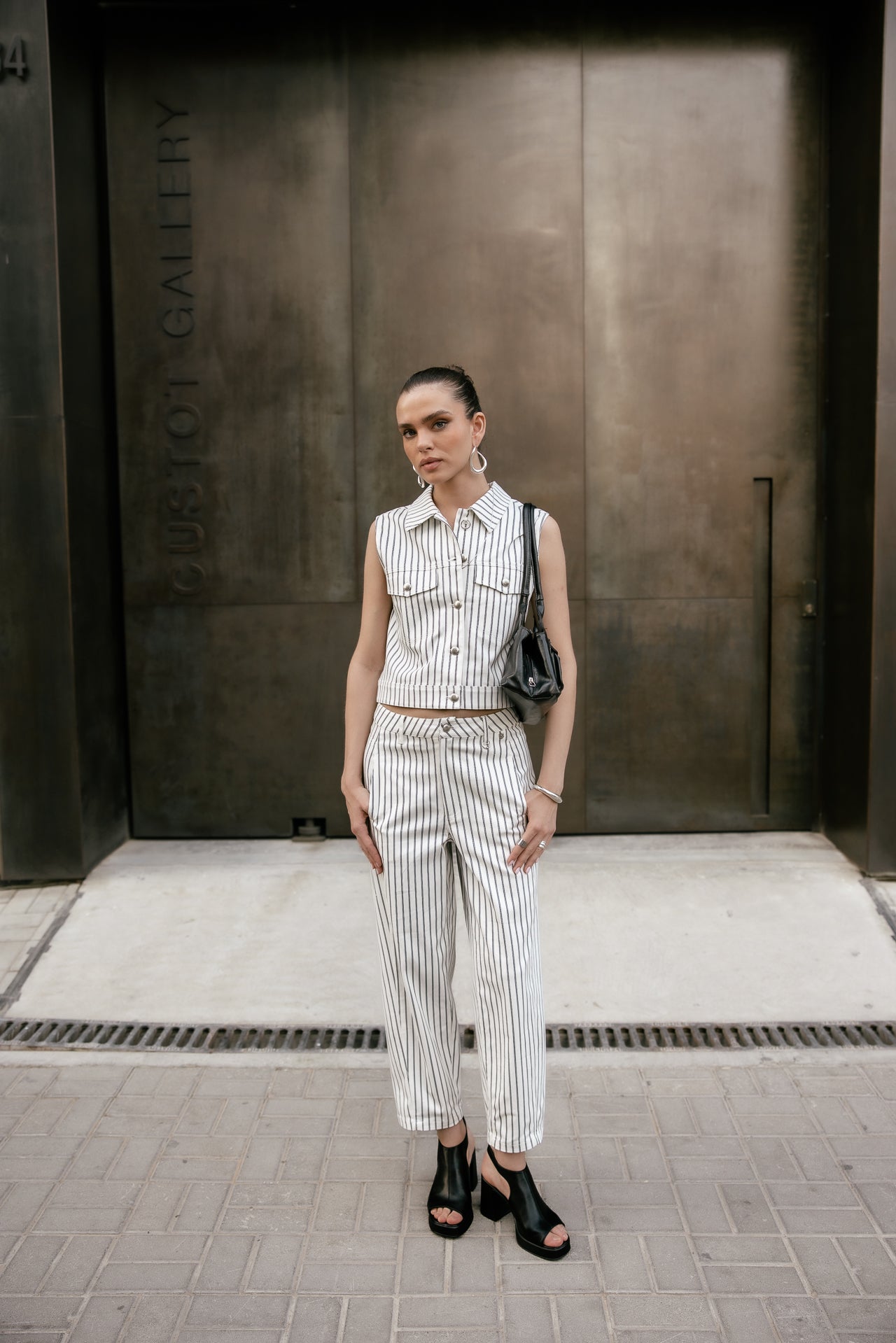 

Kurzes ärmelloses Top Damen Meira Miyu off white | Freeman T. Porter