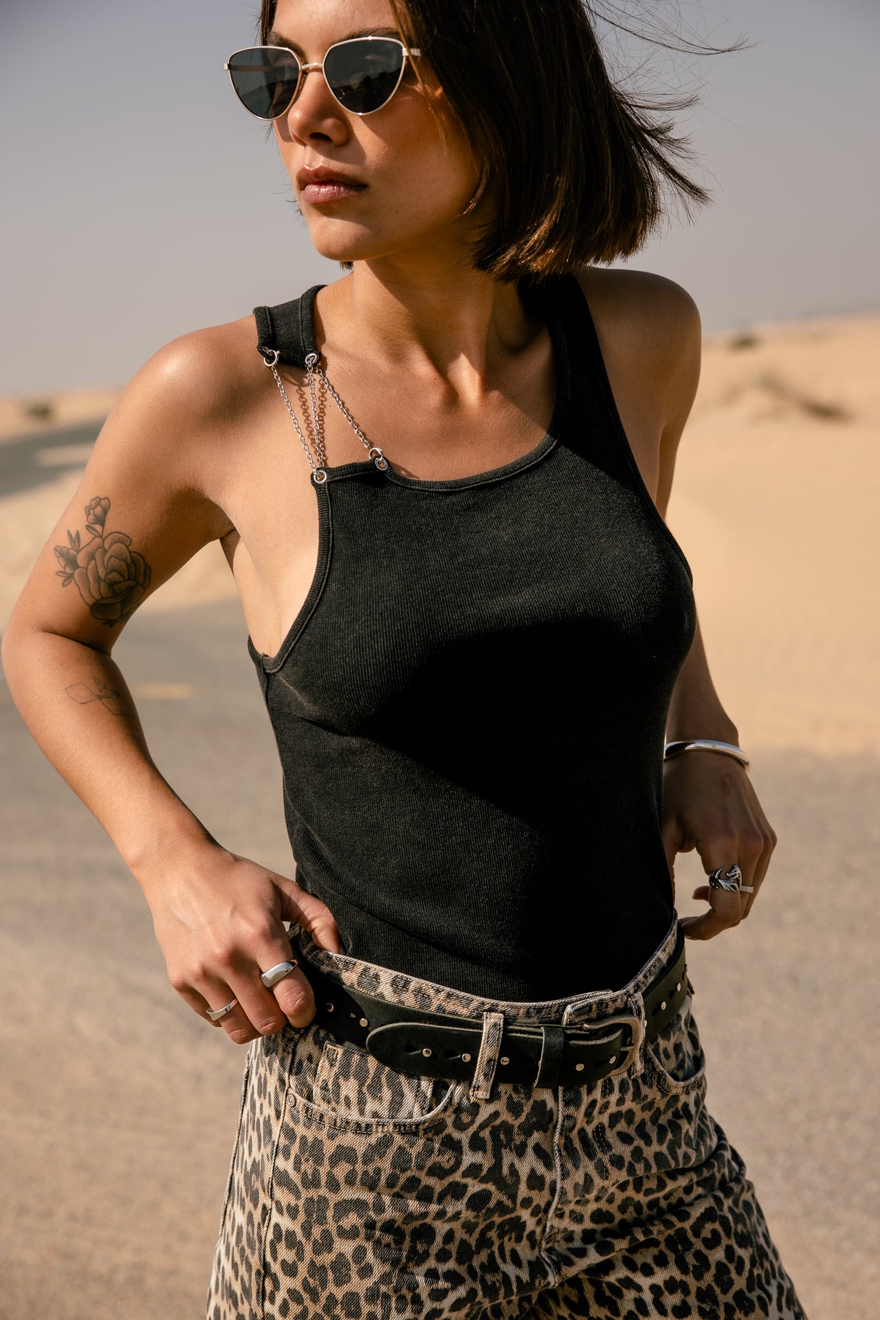   
            

Débardeur asymétrique Femme Dorila Rib white | Freeman T. Porter
          