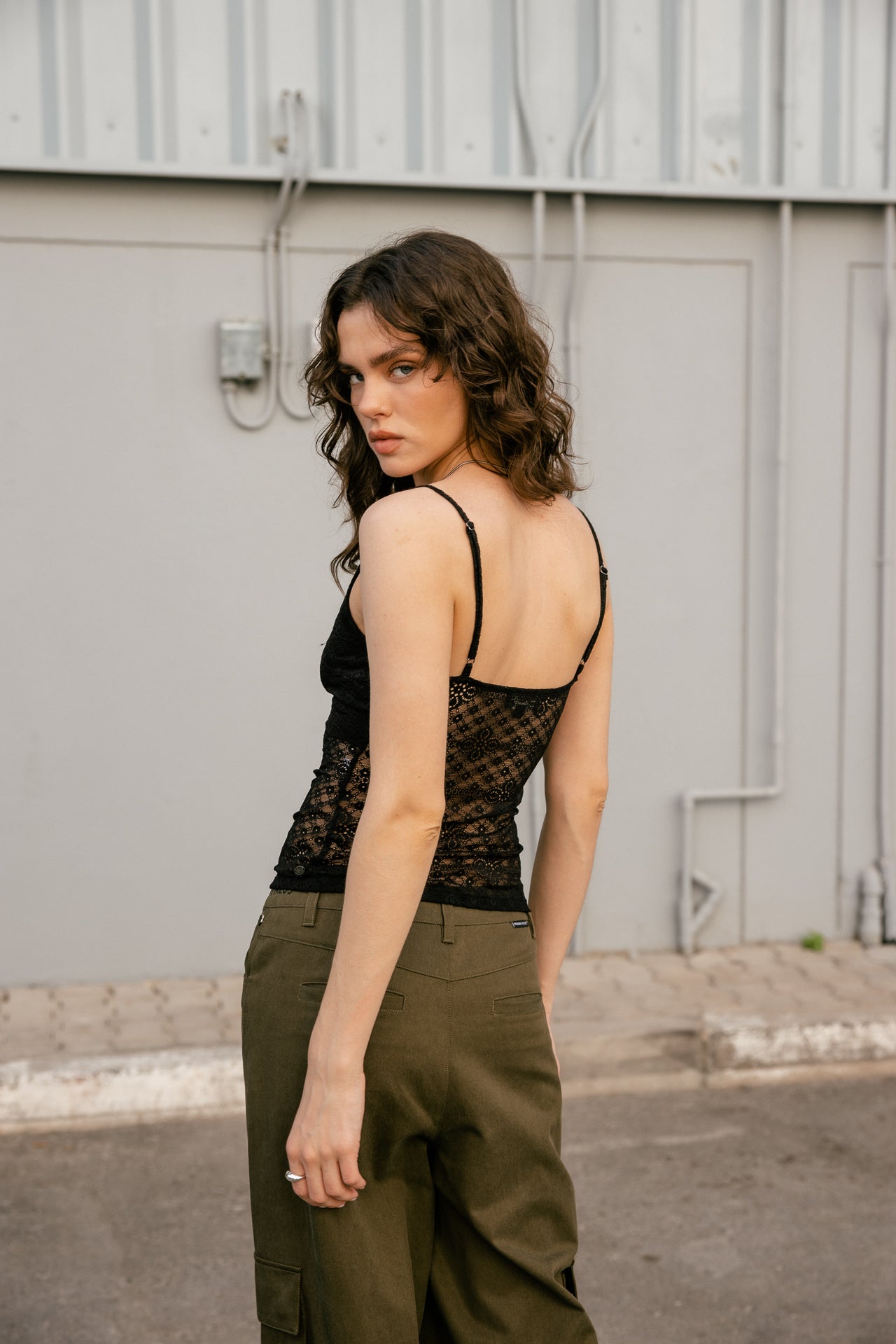 
              

Top à bretelles Femme Dizzi Lace black | Freeman T. Porter
            