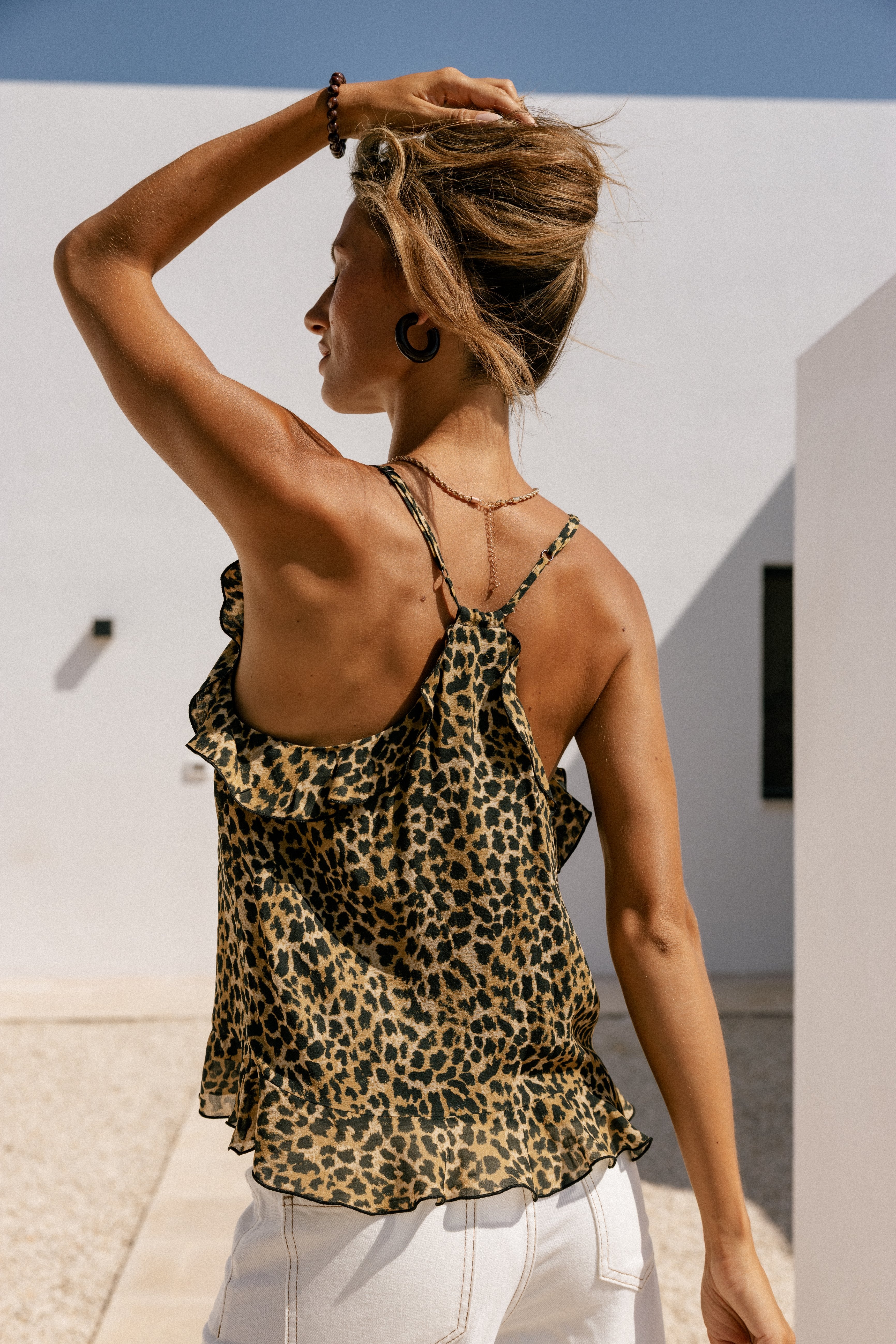 
              

Top à bretelles léopard Femme Elsy Houba fauve | Freeman T. Porter
            