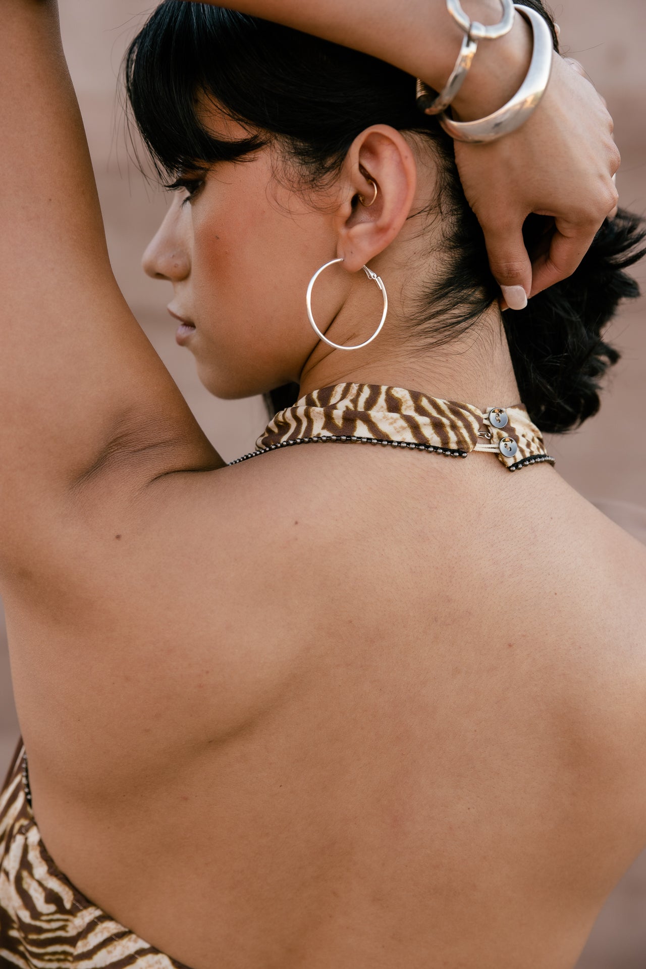 

Top col bénitier Femme Tily Zebryne original | Freeman T. Porter