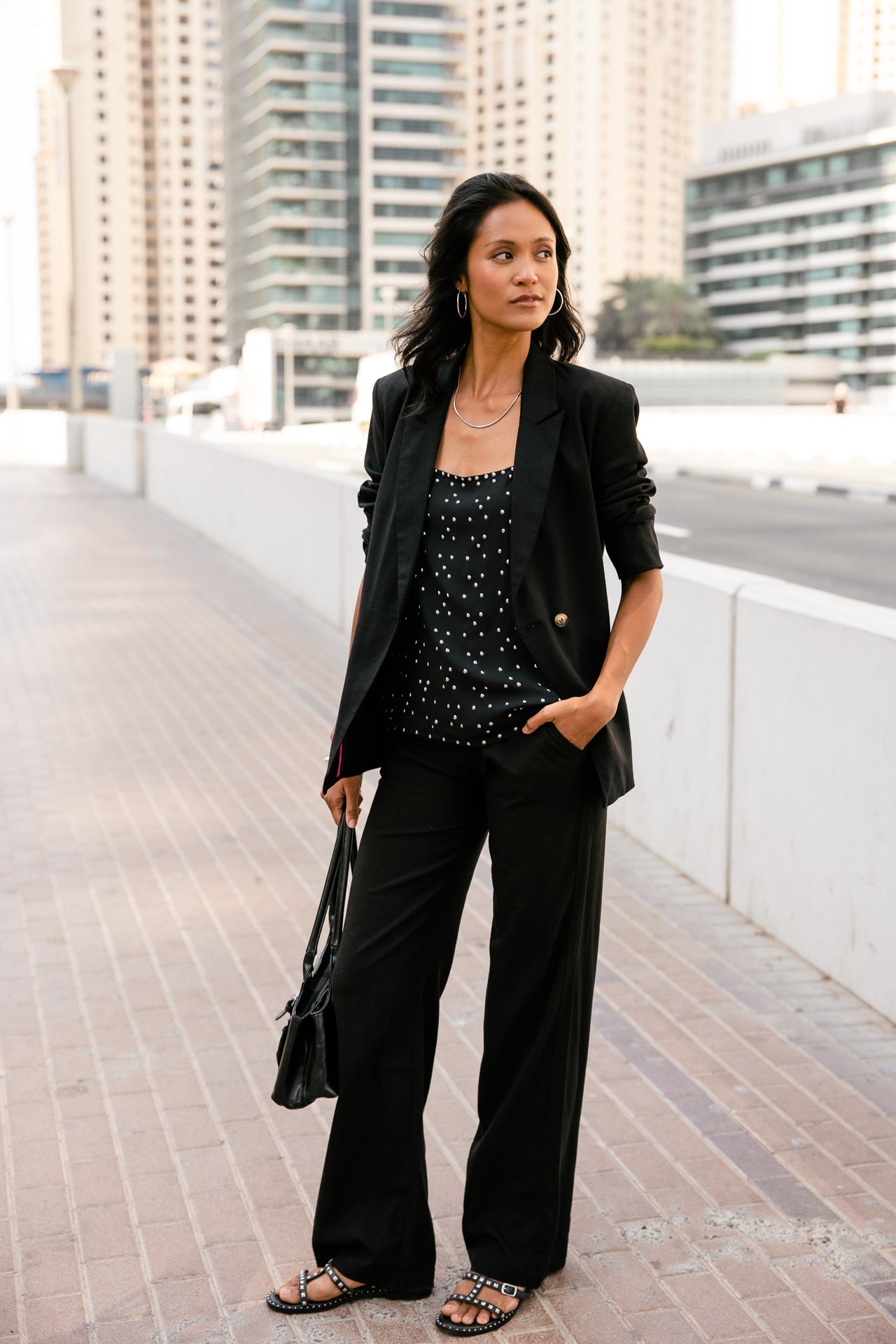 

Débardeur clouté Femme Eljy Plain black | Freeman T. Porter