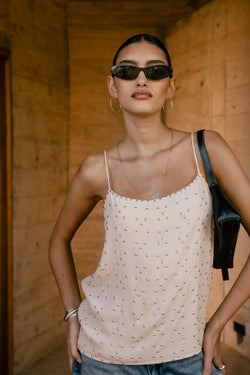 

Débardeur clouté Femme Eljy Plain tapioca | Freeman T. Porter