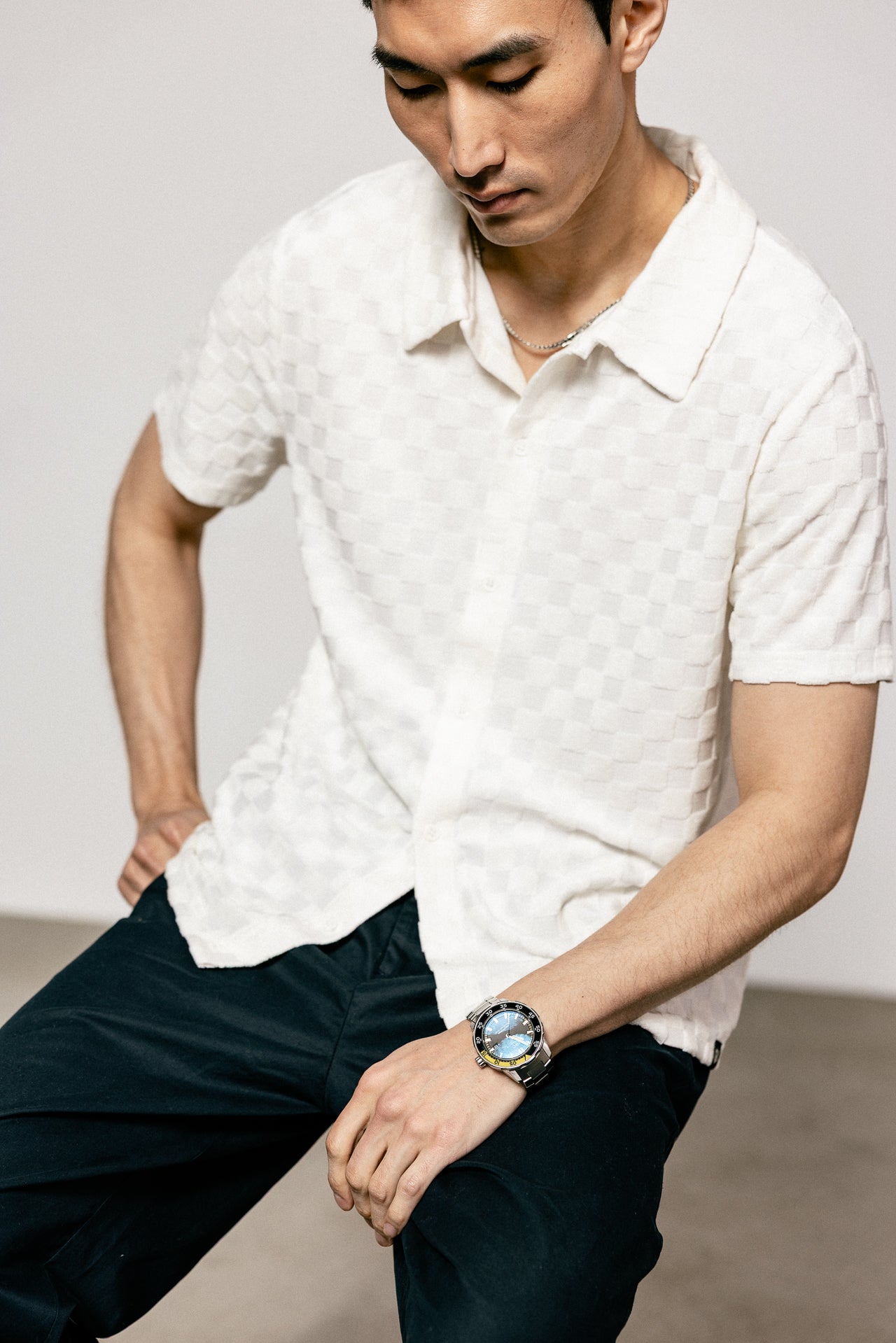   
            

Terry Knit Polo Men Nobu Chess egret | Freeman T. Porter
          