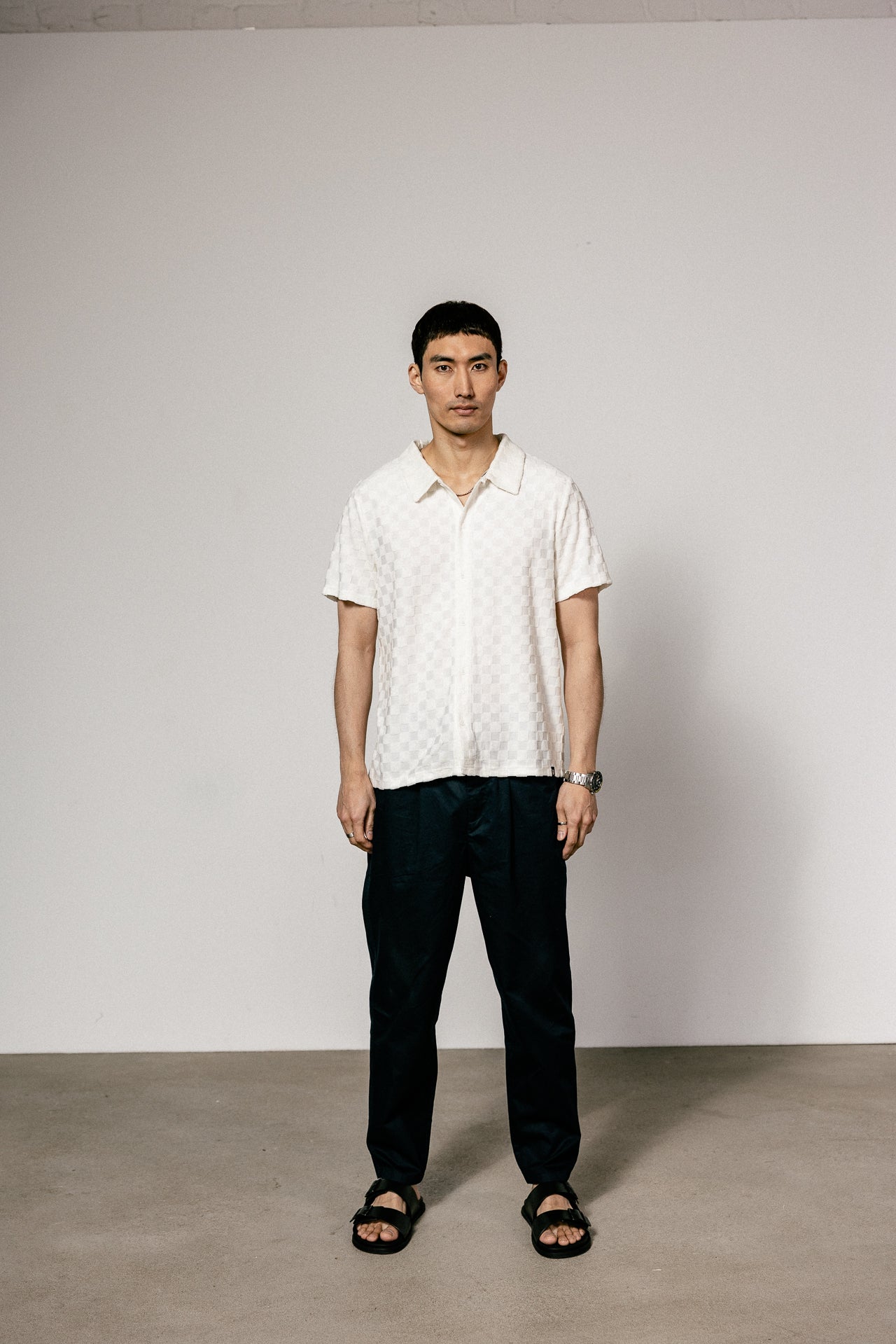 
              

Terry Knit Polo Men Nobu Chess egret | Freeman T. Porter
            