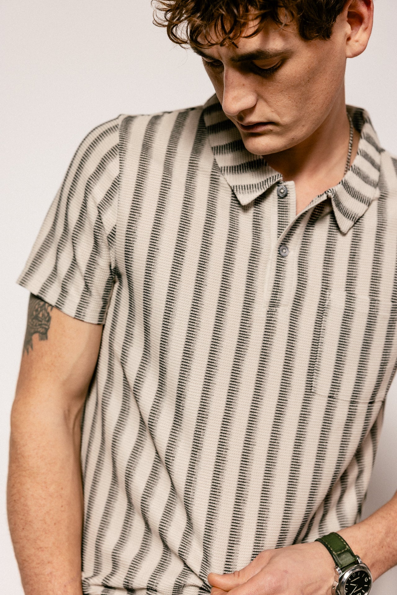 

Mesh-effect polo Men Goro Sand original | Freeman T. Porter