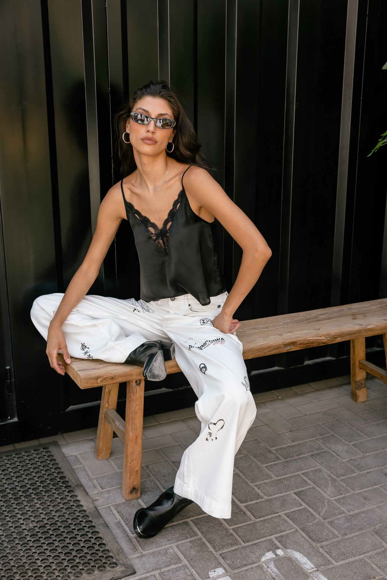 

Caraco avec dentelle Women Ilay Lace black | Freeman T. Porter