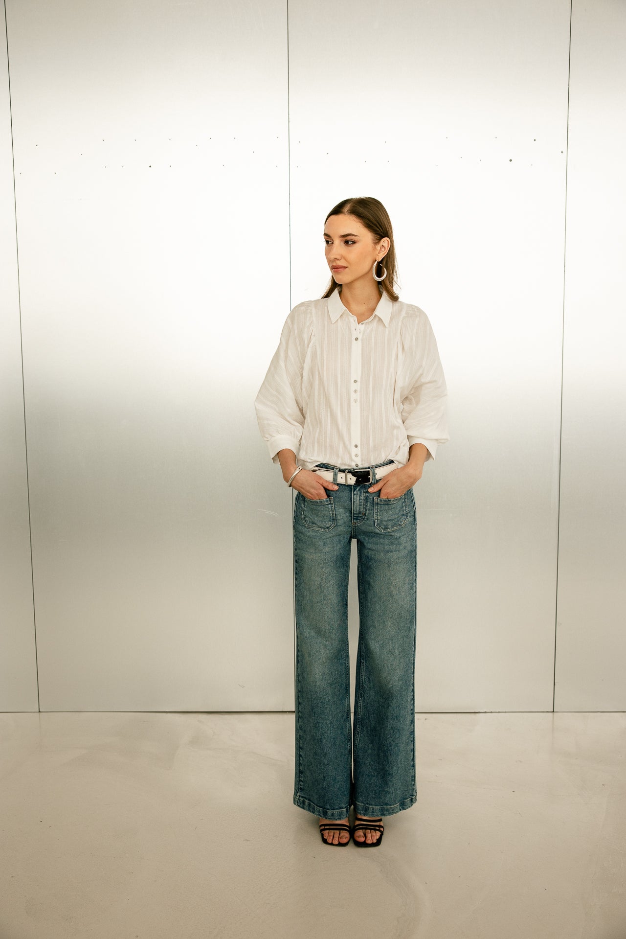 

Chemise Femme Bliss Boheme white | Freeman T. Porter