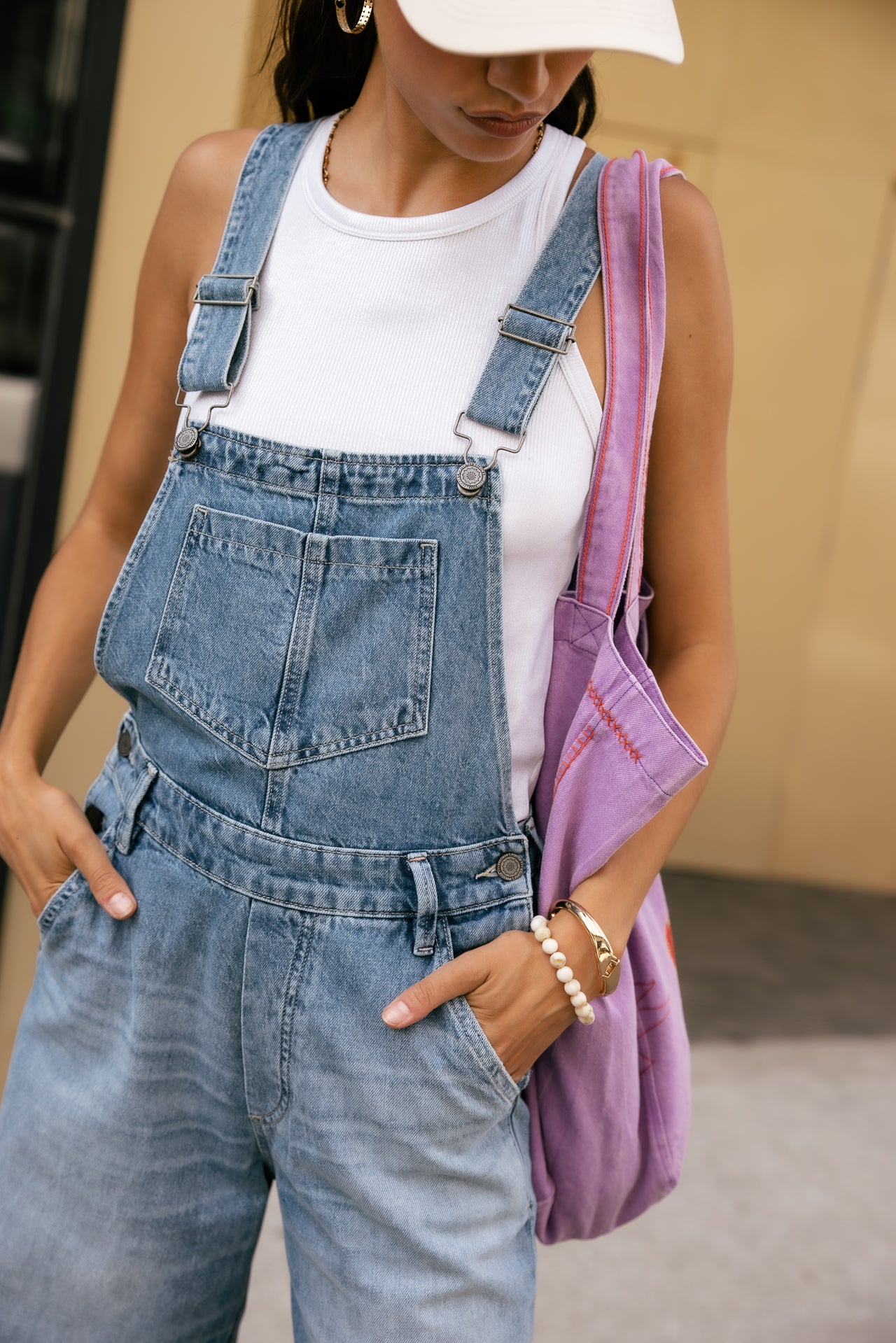 

Salopette barrel Femme Tammy Denim sparkly med | Freeman T. Porter