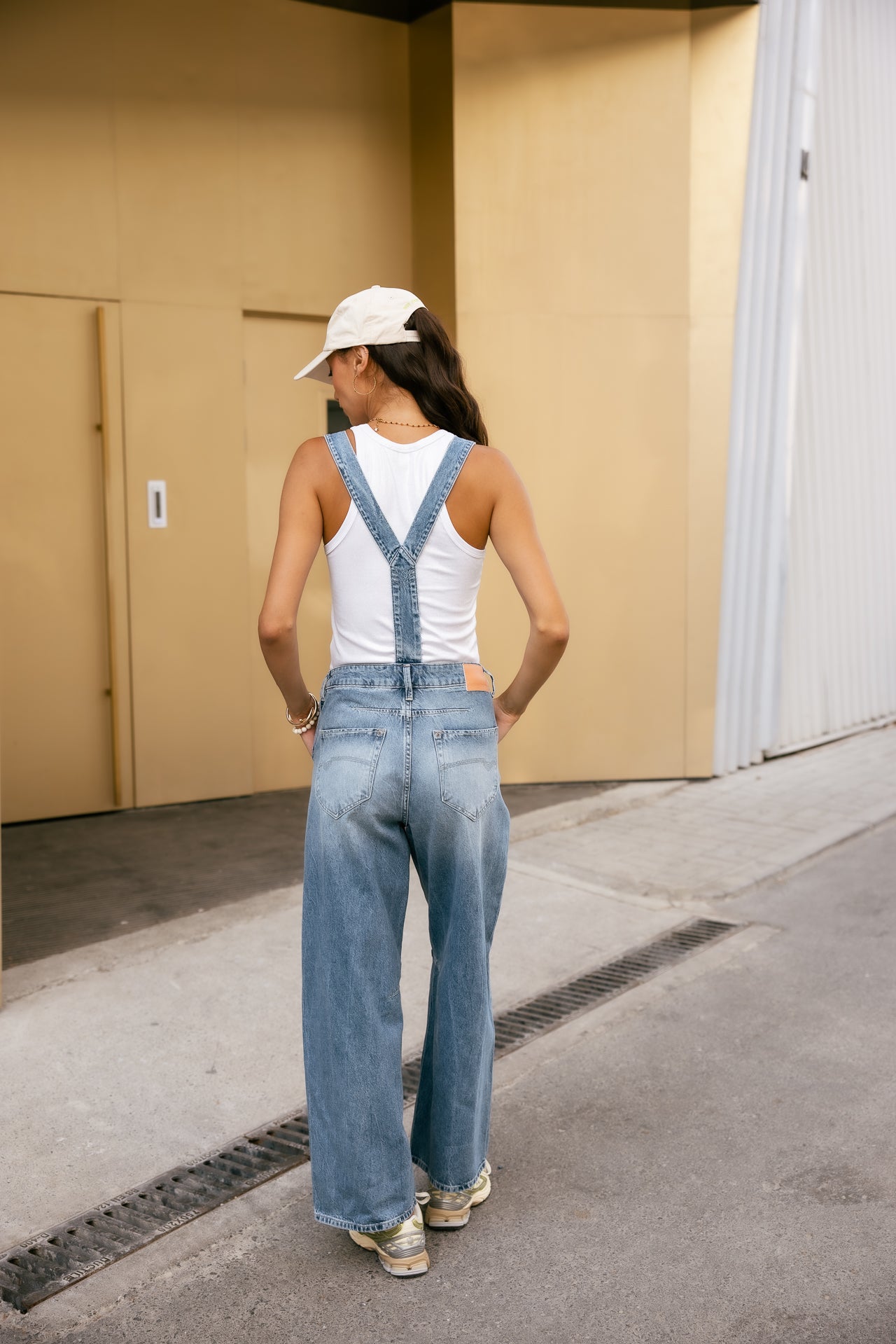 

Salopette barrel Femme Tammy Denim sparkly med | Freeman T. Porter