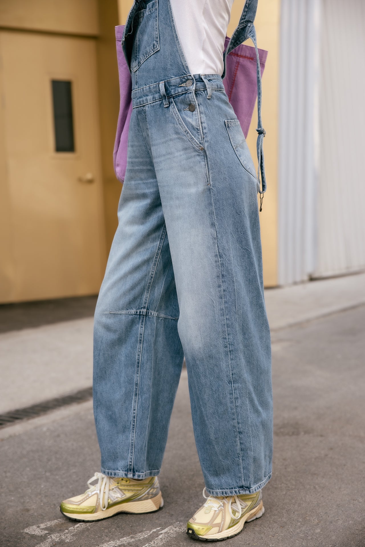 

Salopette barrel Femme Tammy Denim sparkly med | Freeman T. Porter