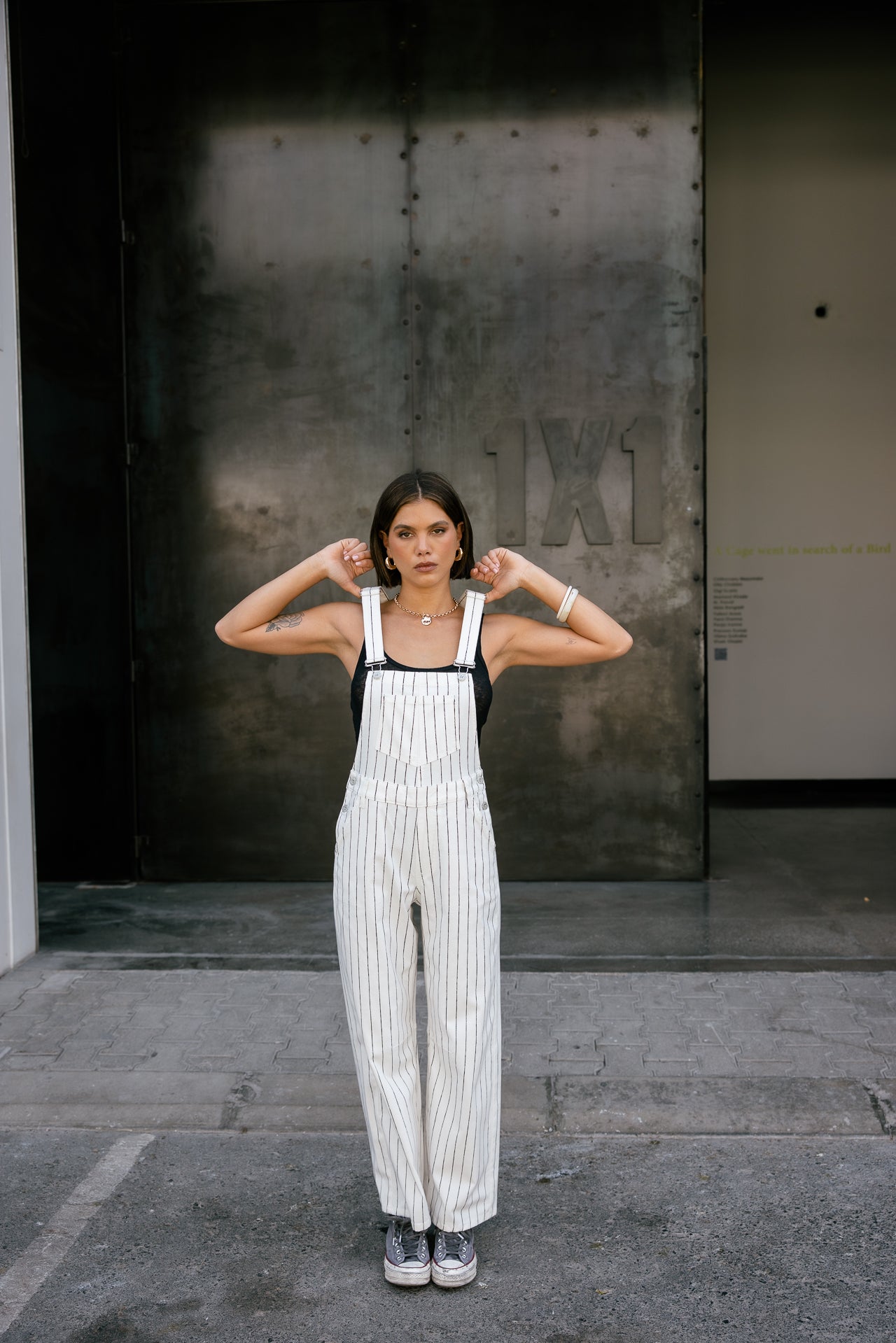   
            

Salopette barrel Femme Tammy Paleole off white | Freeman T. Porter
          