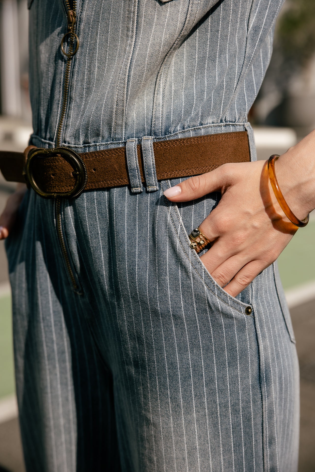 

Combinaison rayée Femme Glorya Denim jerez | Freeman T. Porter