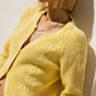 

Gilet en maille en point tresse Femme Pampai yellow | Freeman T. Porter