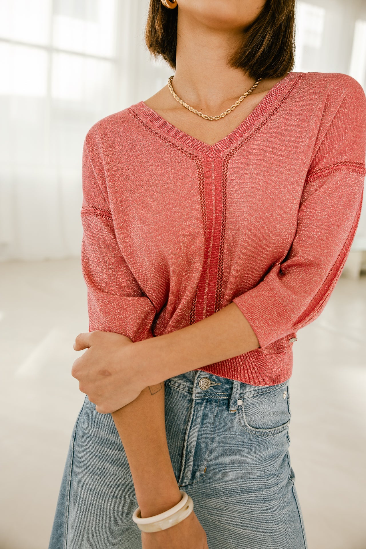   
            

Pull en maille Femme Pykonos pink | Freeman T. Porter
          