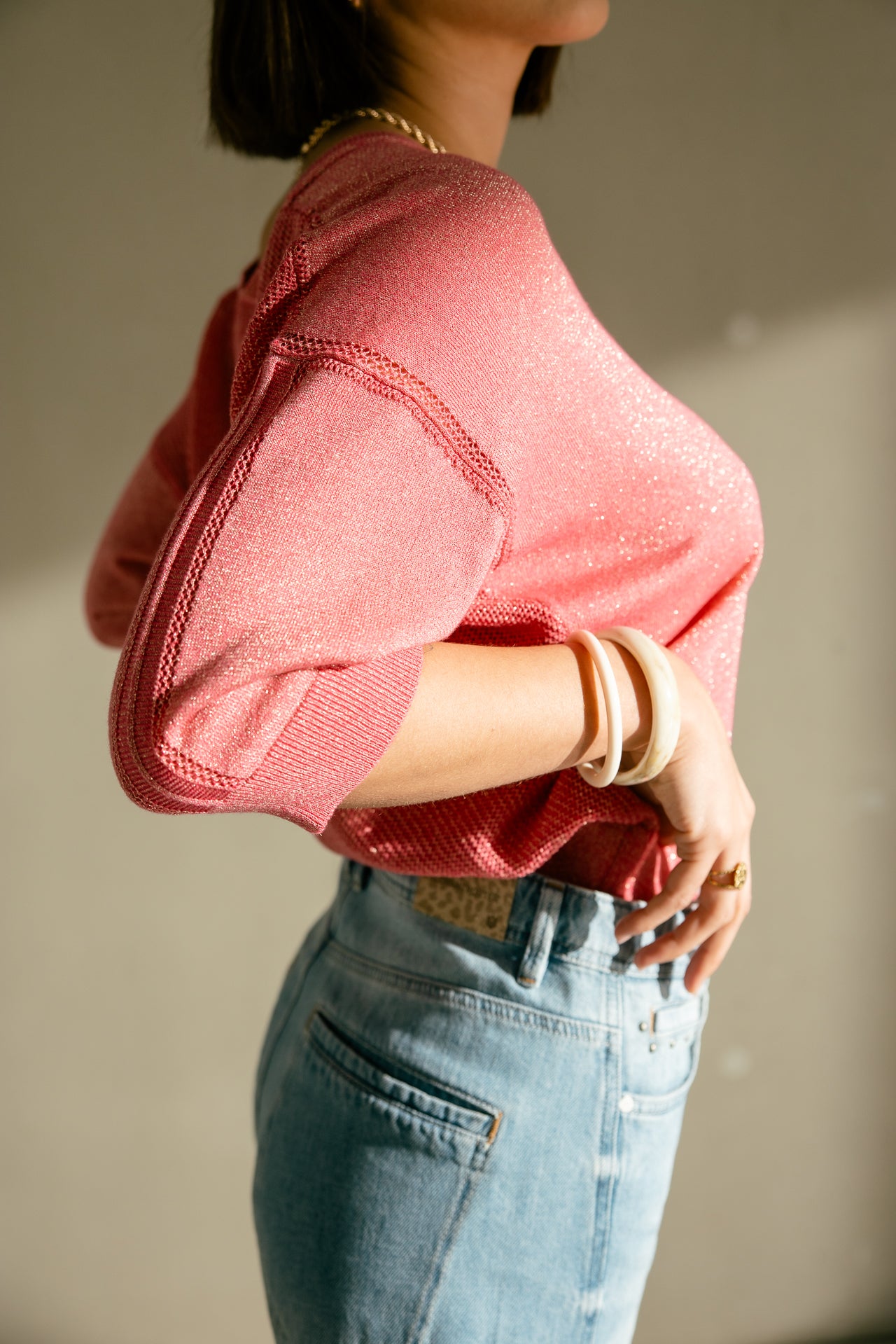 

Pull en maille Femme Pykonos pink | Freeman T. Porter