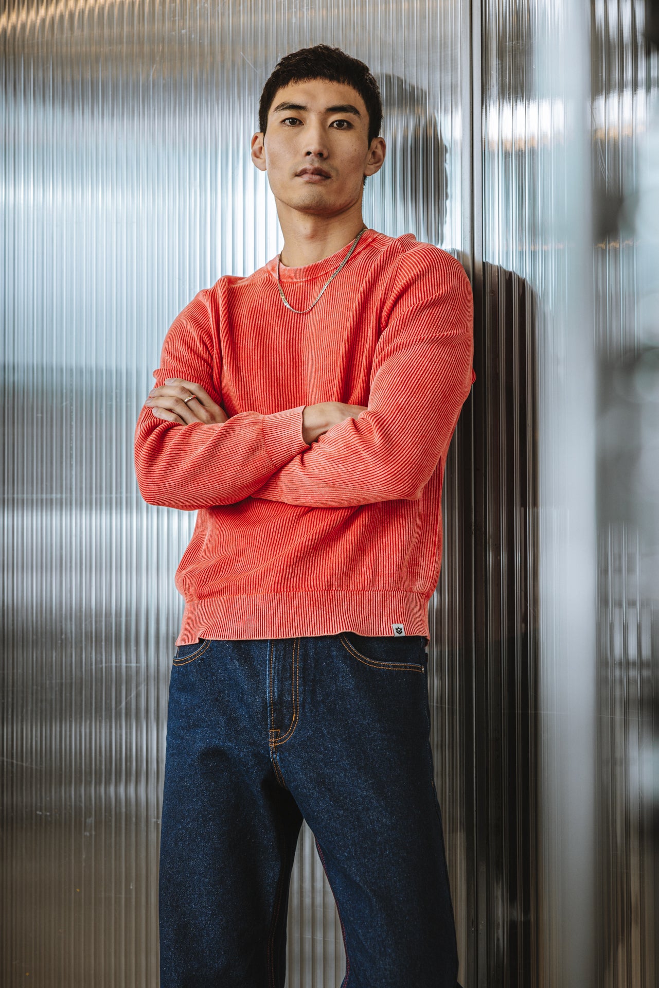 

Pull coupe droite Homme Sonny Ribs high risk red | Freeman T. Porter